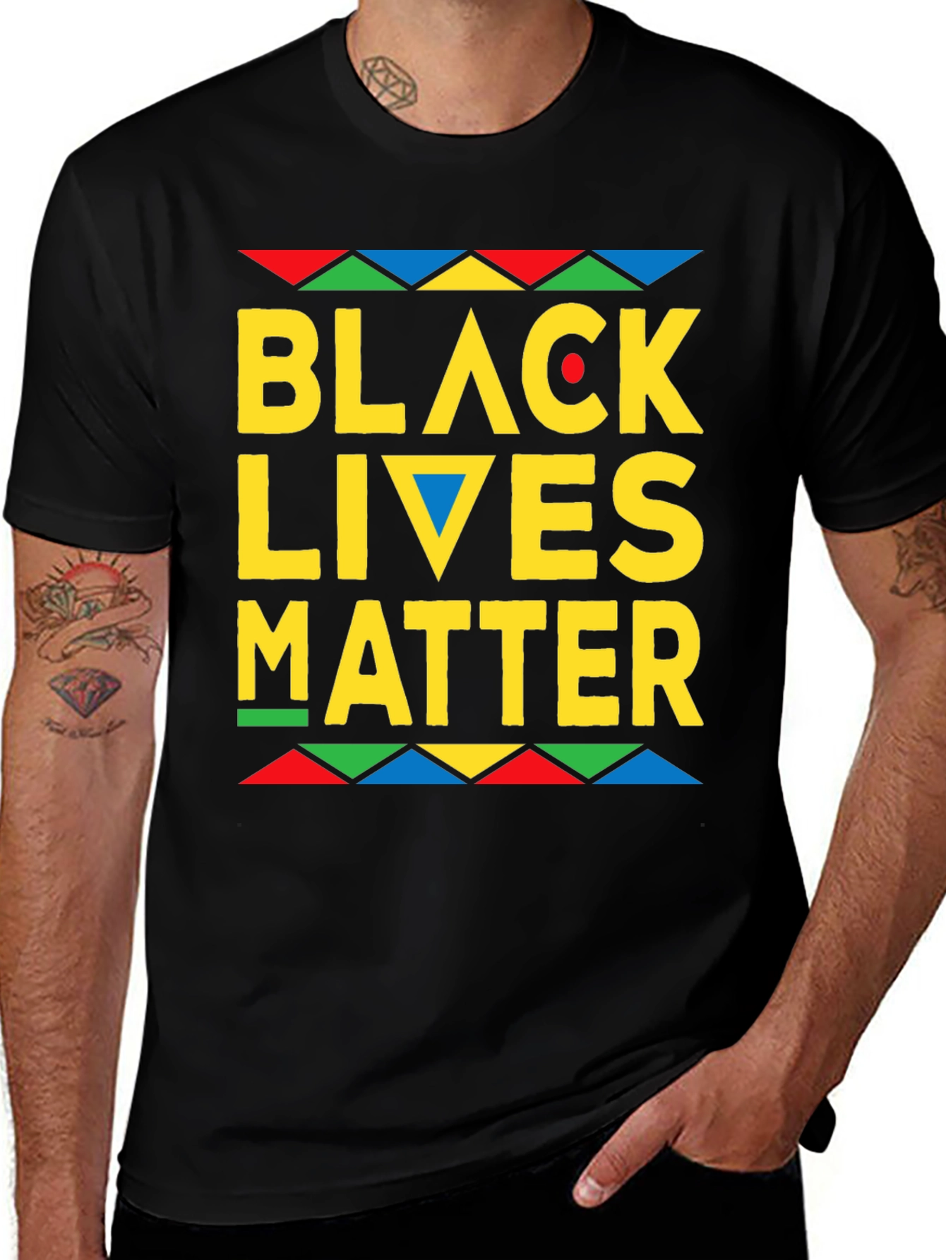 Variant 23 of Black Lives Matter Graphic Tee - Stylish Statement
