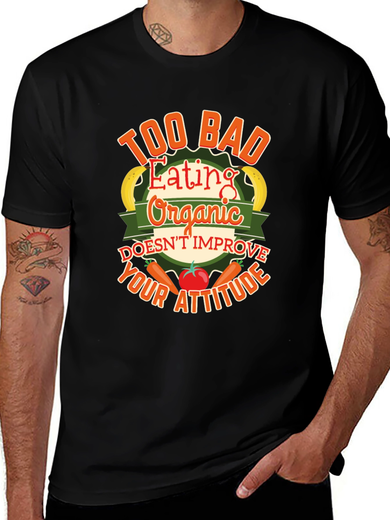 Variant 18 of Organic Eating Funny T-Shirt