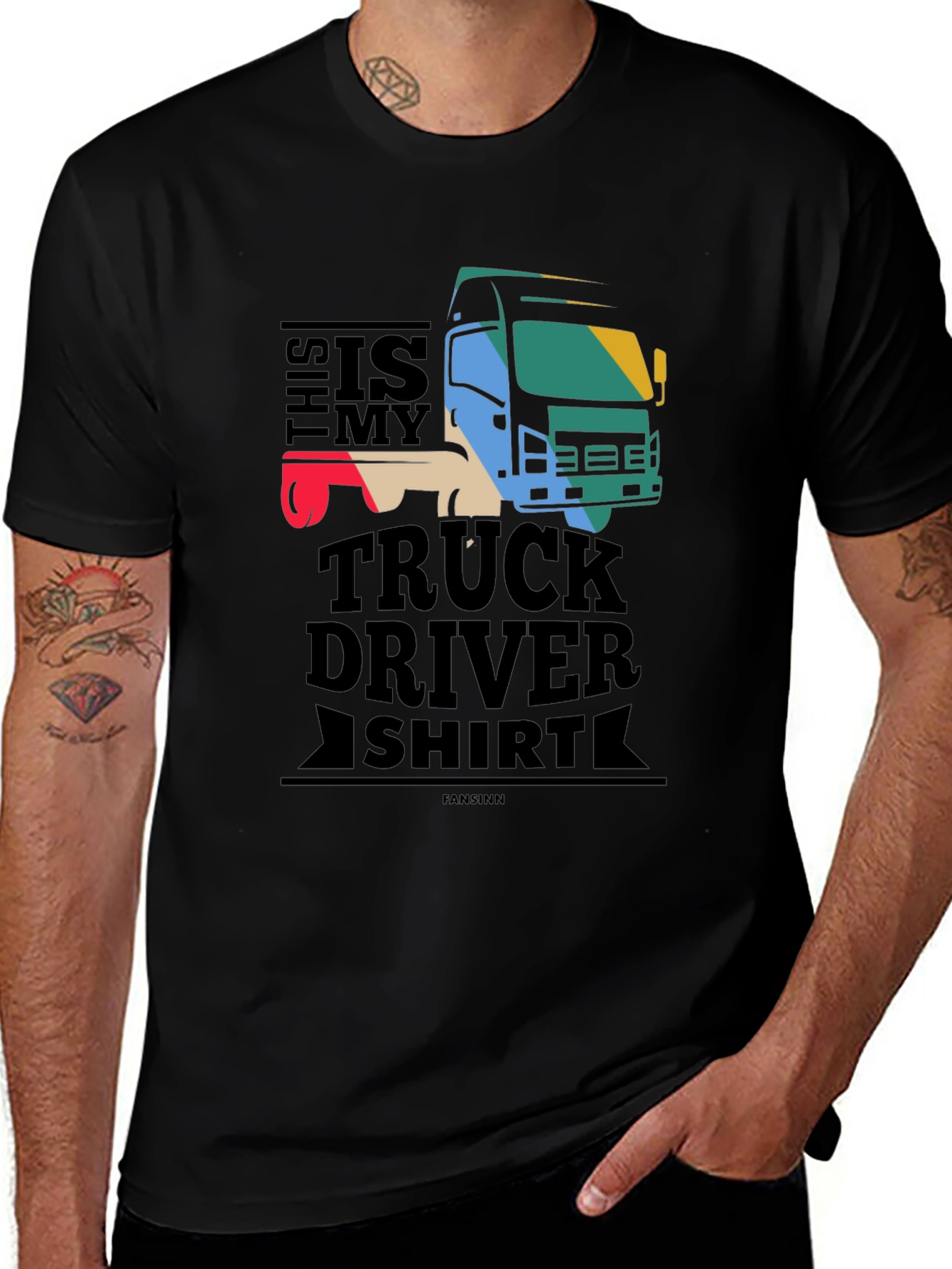 This Is My Truck Driver Shirt - Graphic Tee