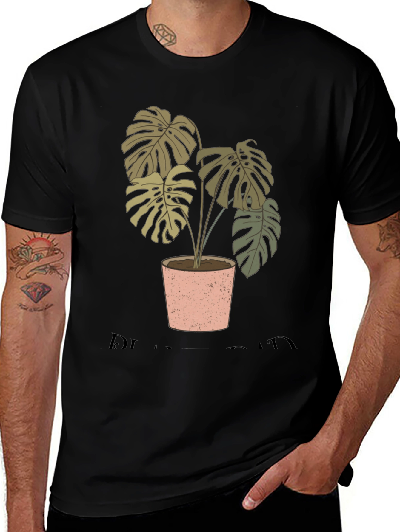 Variant 25 of Plant Lover T-Shirt: Monstera Graphic Tee