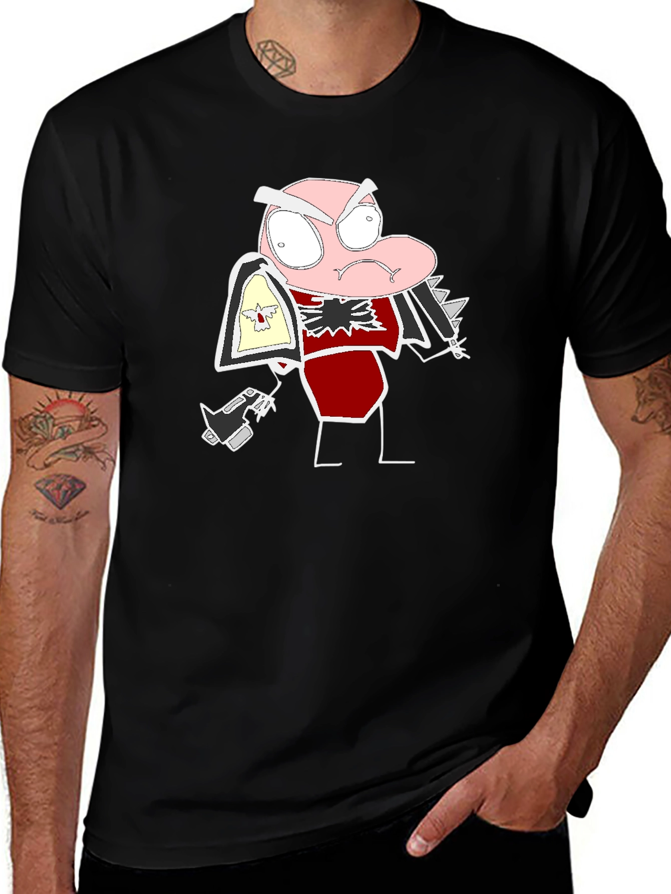 Variant 22 of Cartoon Character T-Shirt