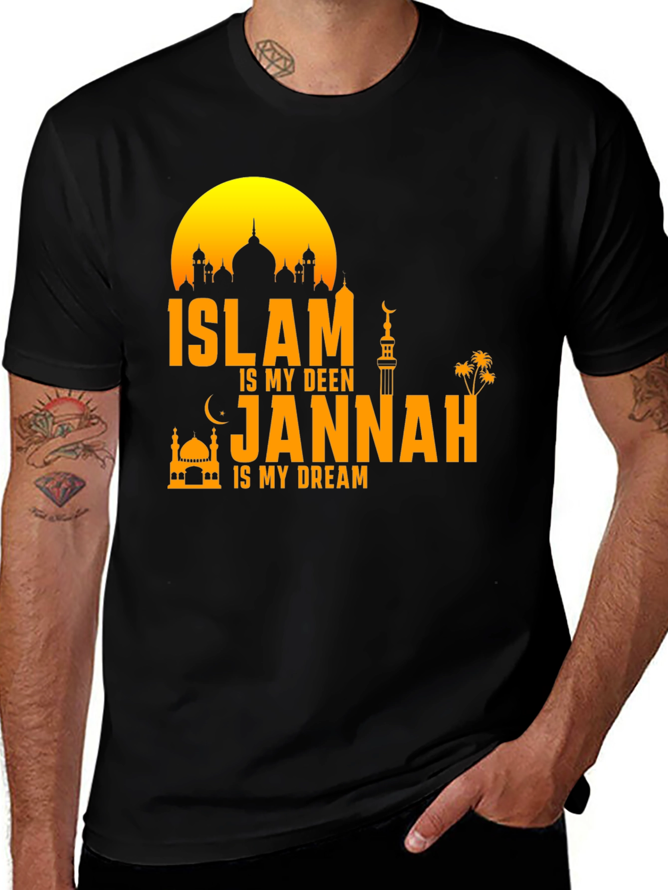 Islam Is My Deen Jannah T-Shirt