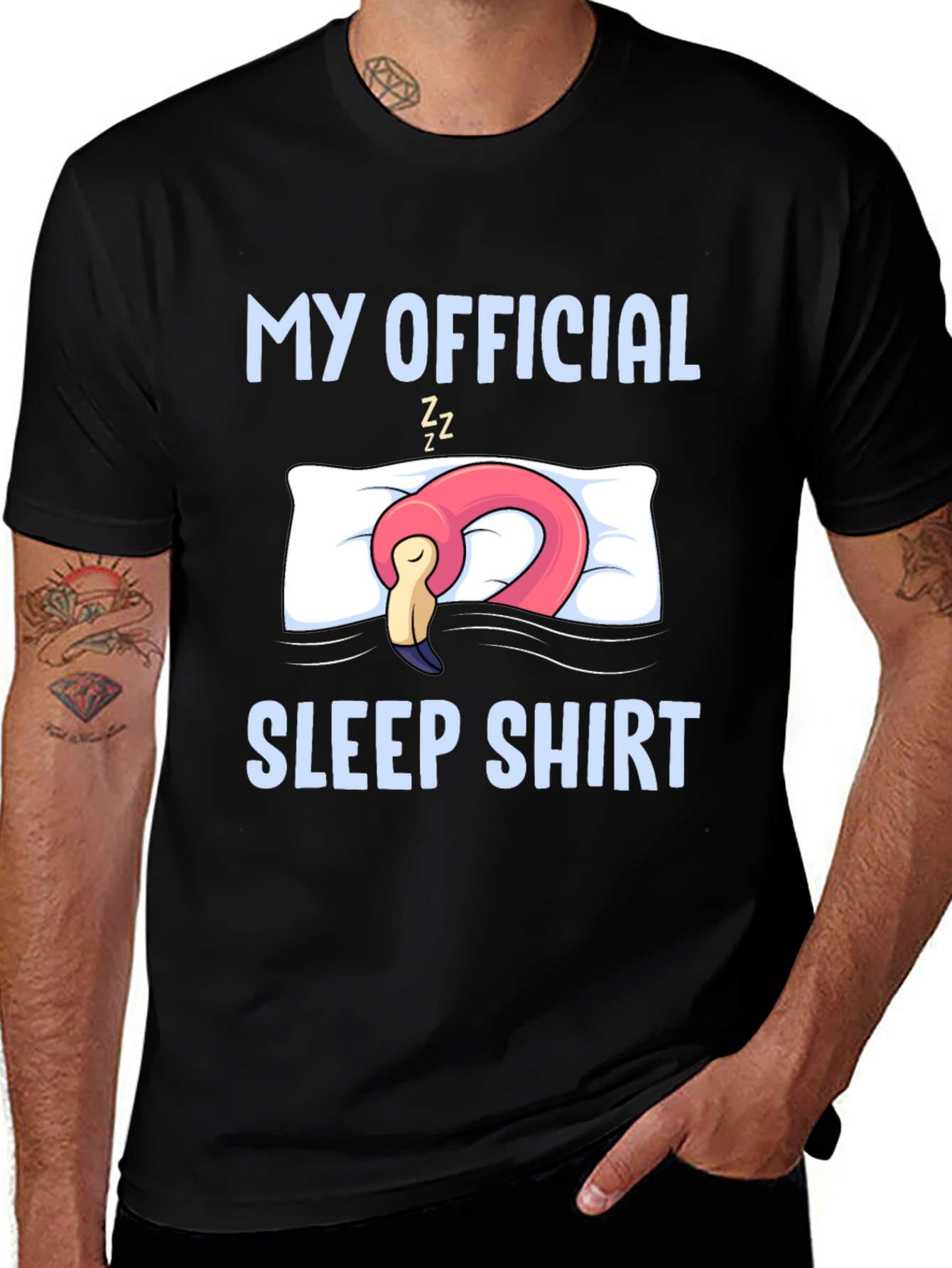 Variant 26 of Flamingo Sleep Shirt