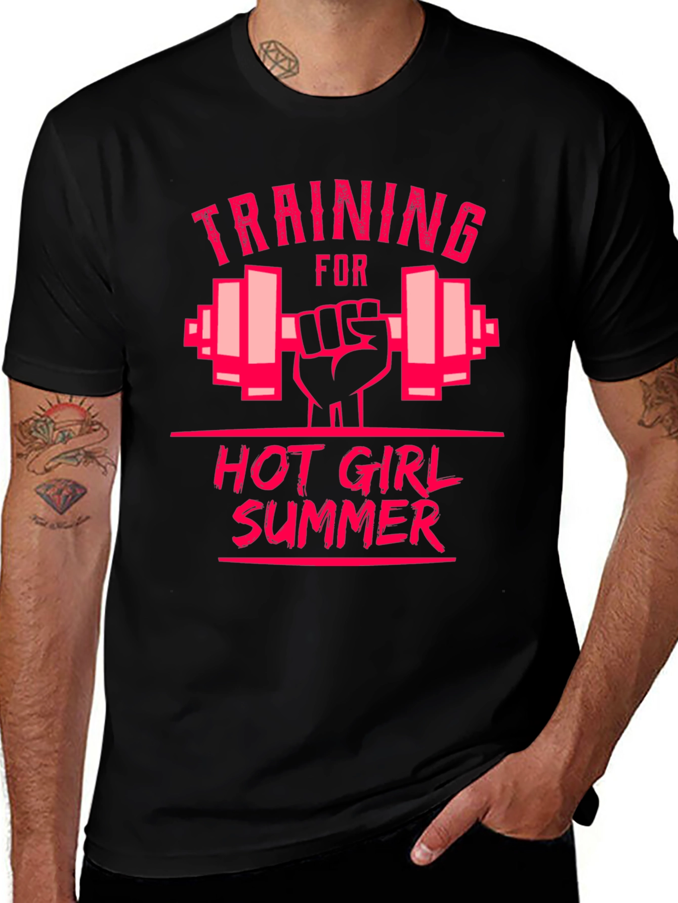 Variant 7 of Training for Hot Girl Summer Graphic Tee