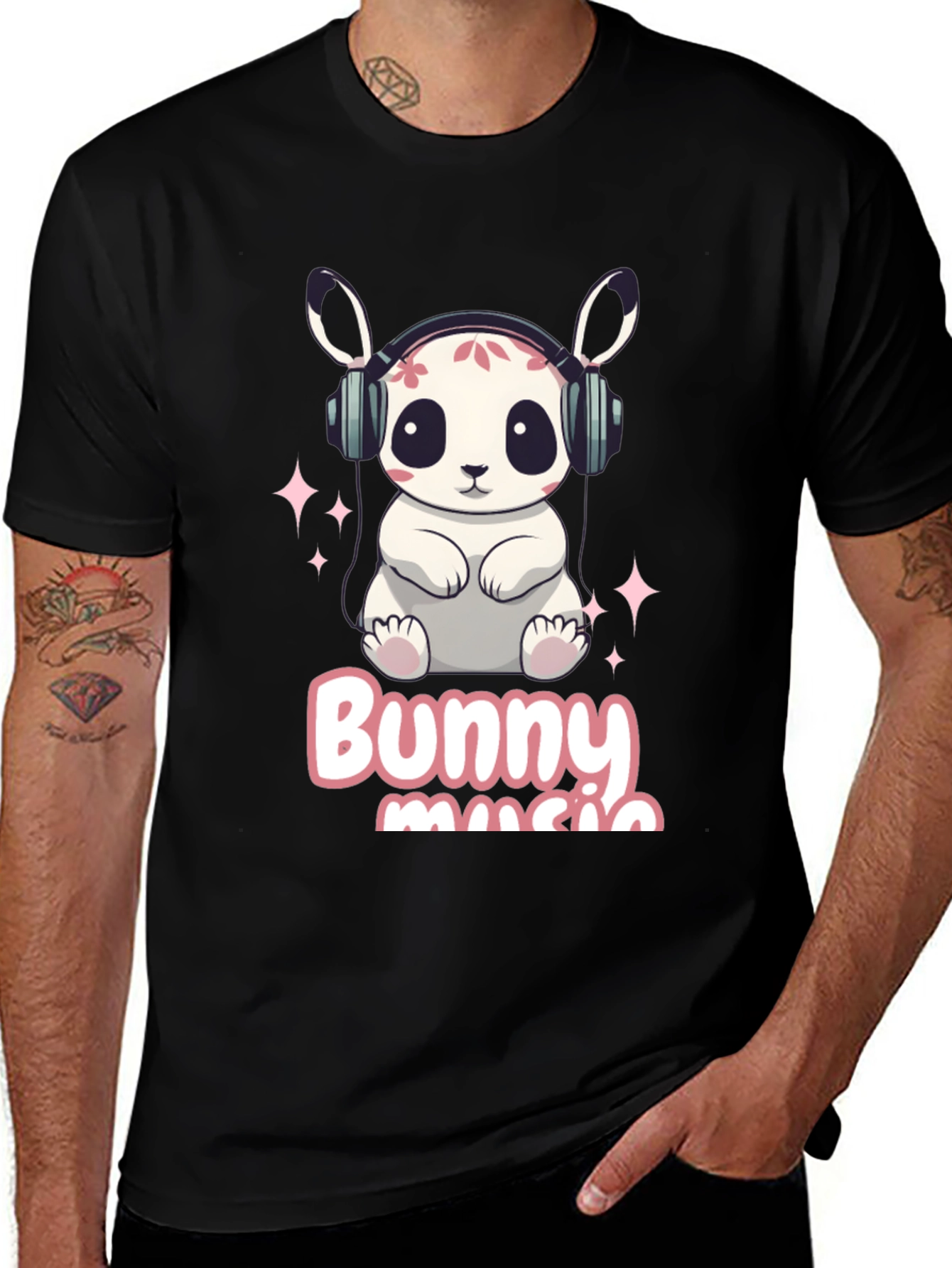 Variant 15 of Bunny Music T-Shirt