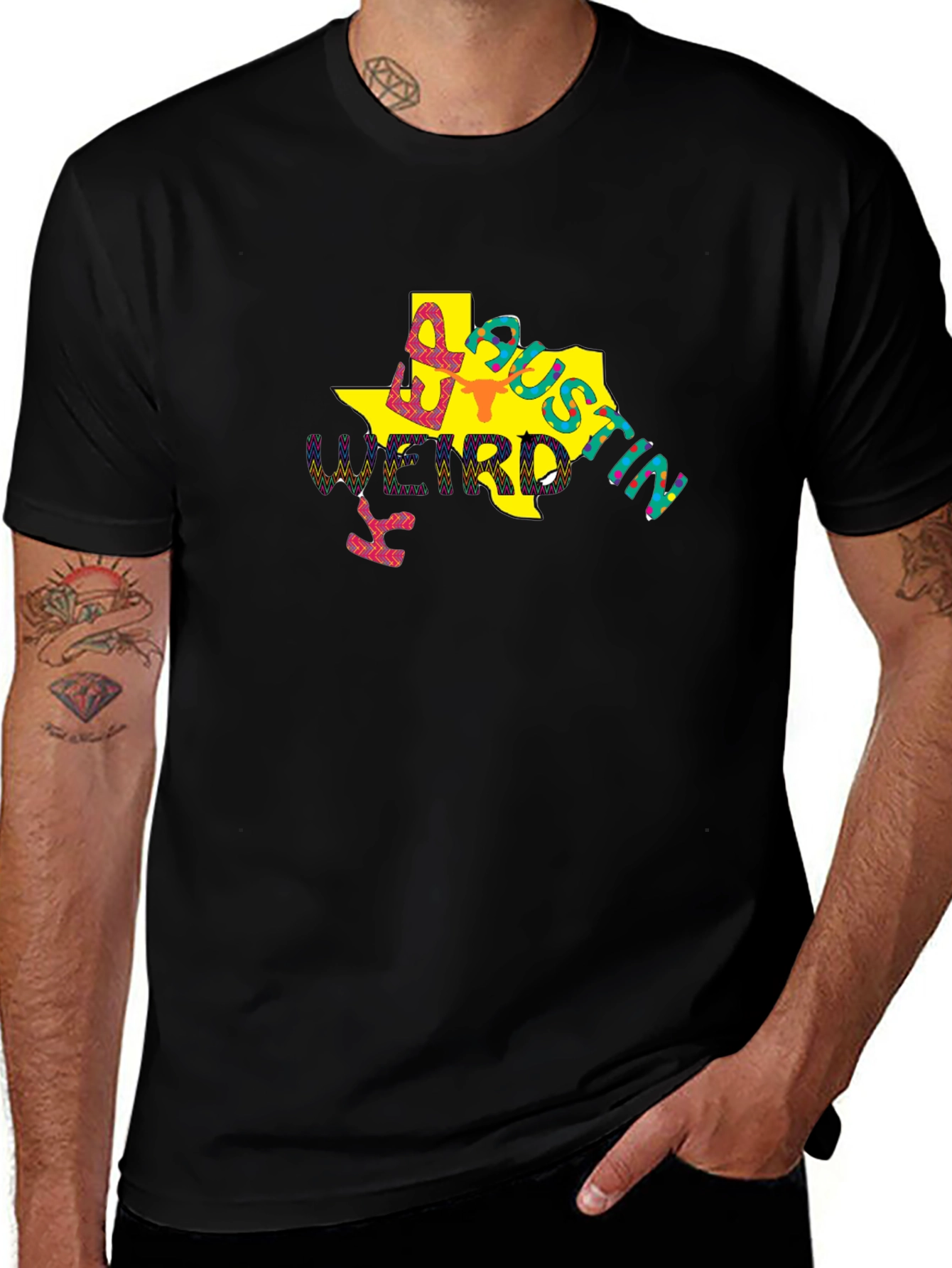 Keep Austin Weird Texas State T-Shirt