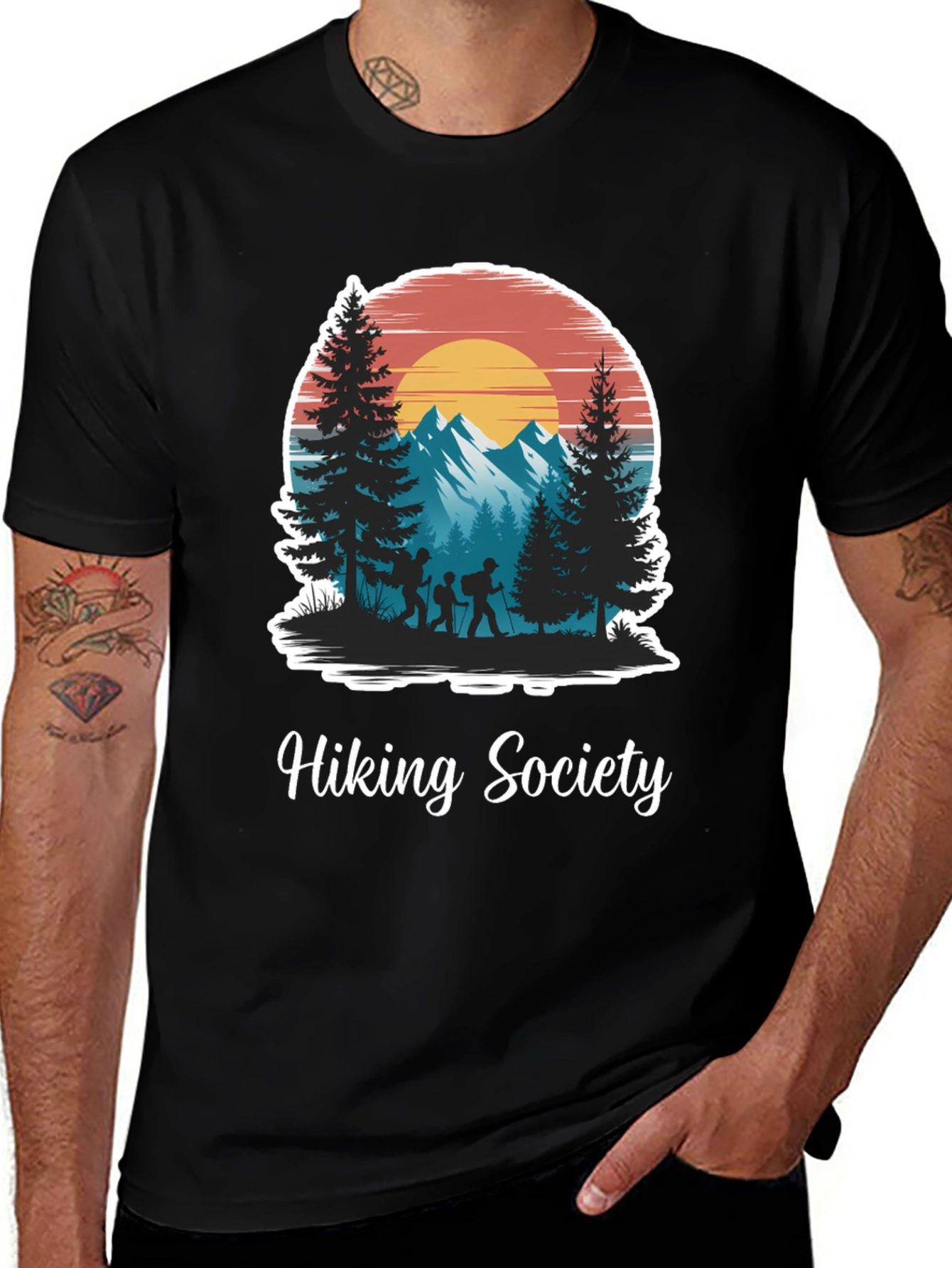 Variant 11 of Hiking Society Graphic Tee