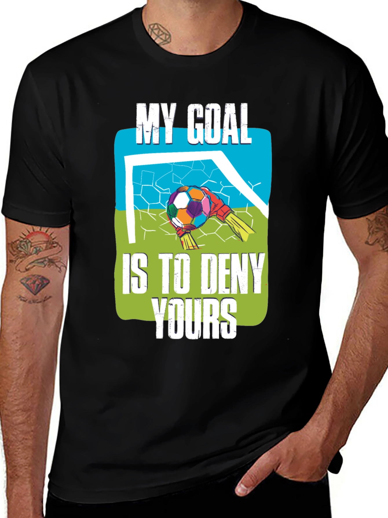 Variant 12 of My Goal Is To Deny Yours Graphic T-Shirt
