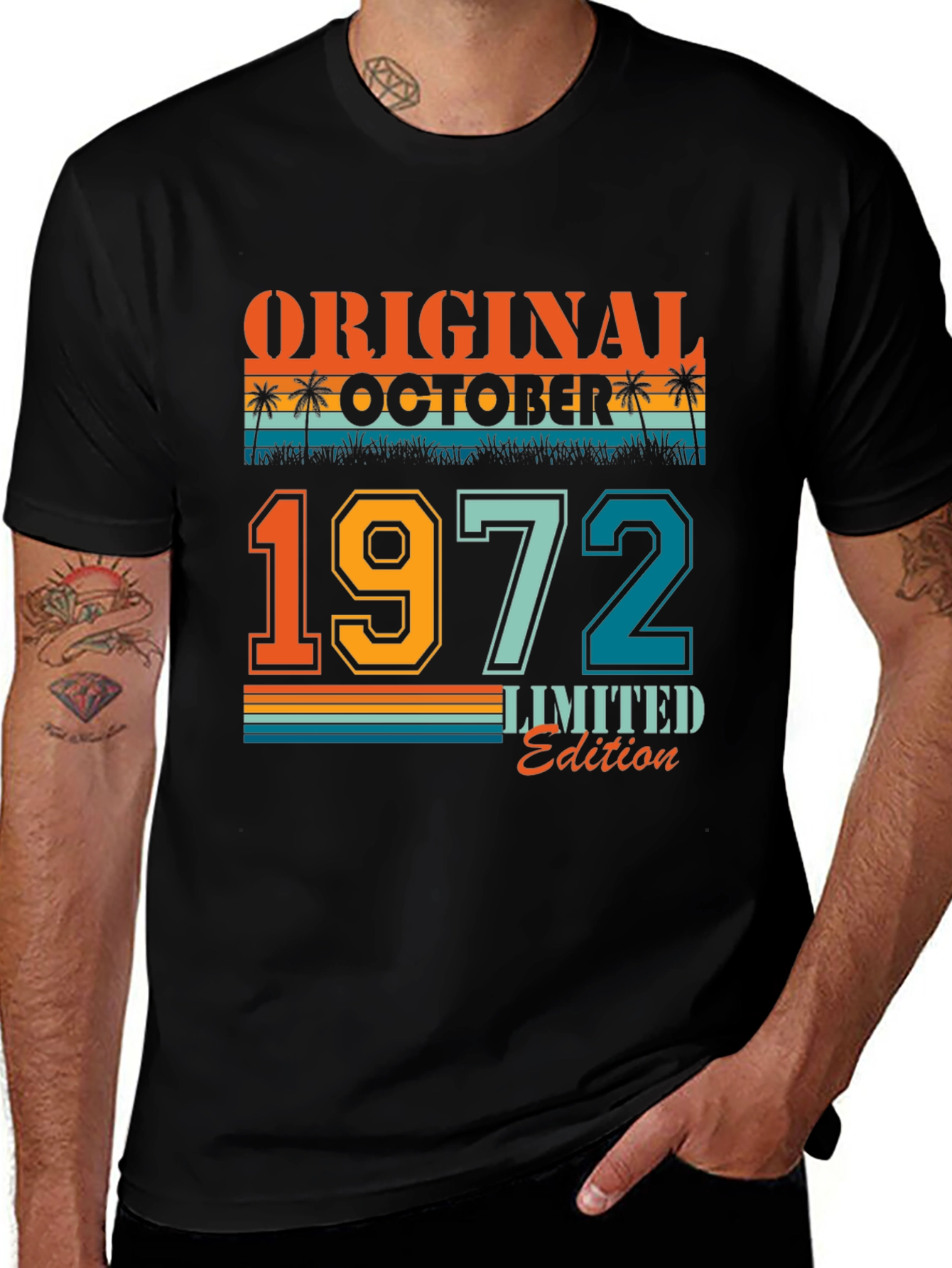 October 1972 Limited Edition Graphic T-Shirt