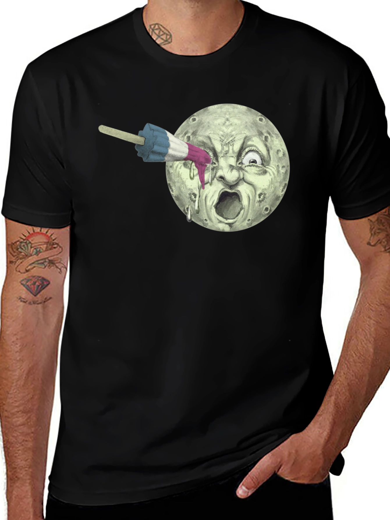 Variant 4 of Moon Pop T-Shirt
