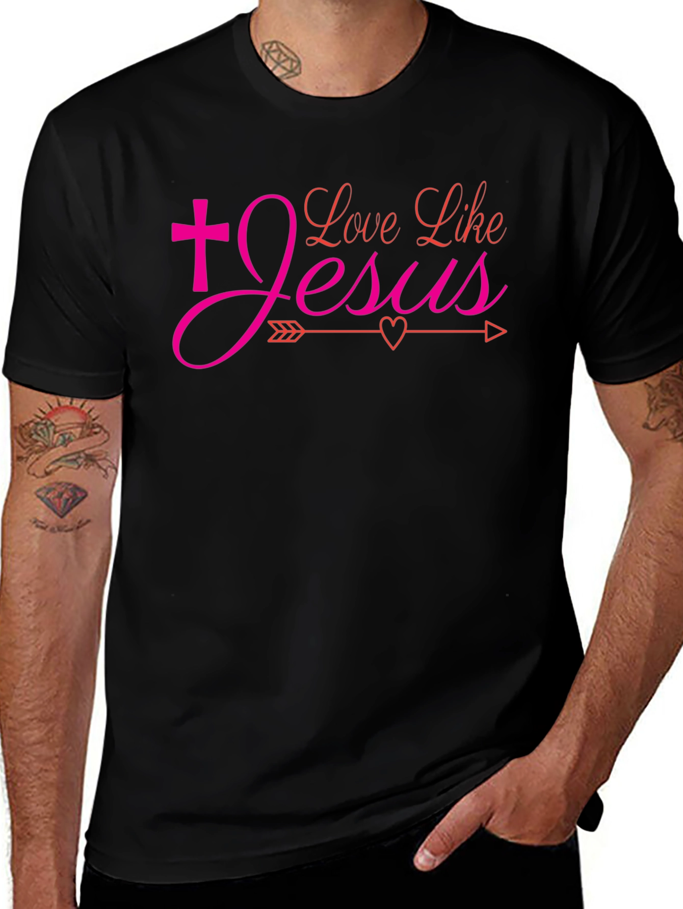 Love Like Jesus T-Shirt - Christian Graphic Tee