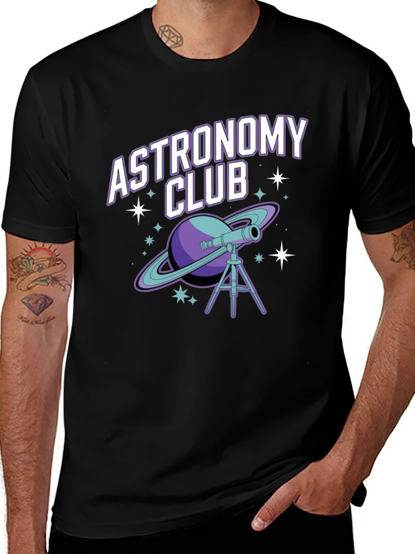 Variant 30 of Astronomy Club Graphic T-Shirt