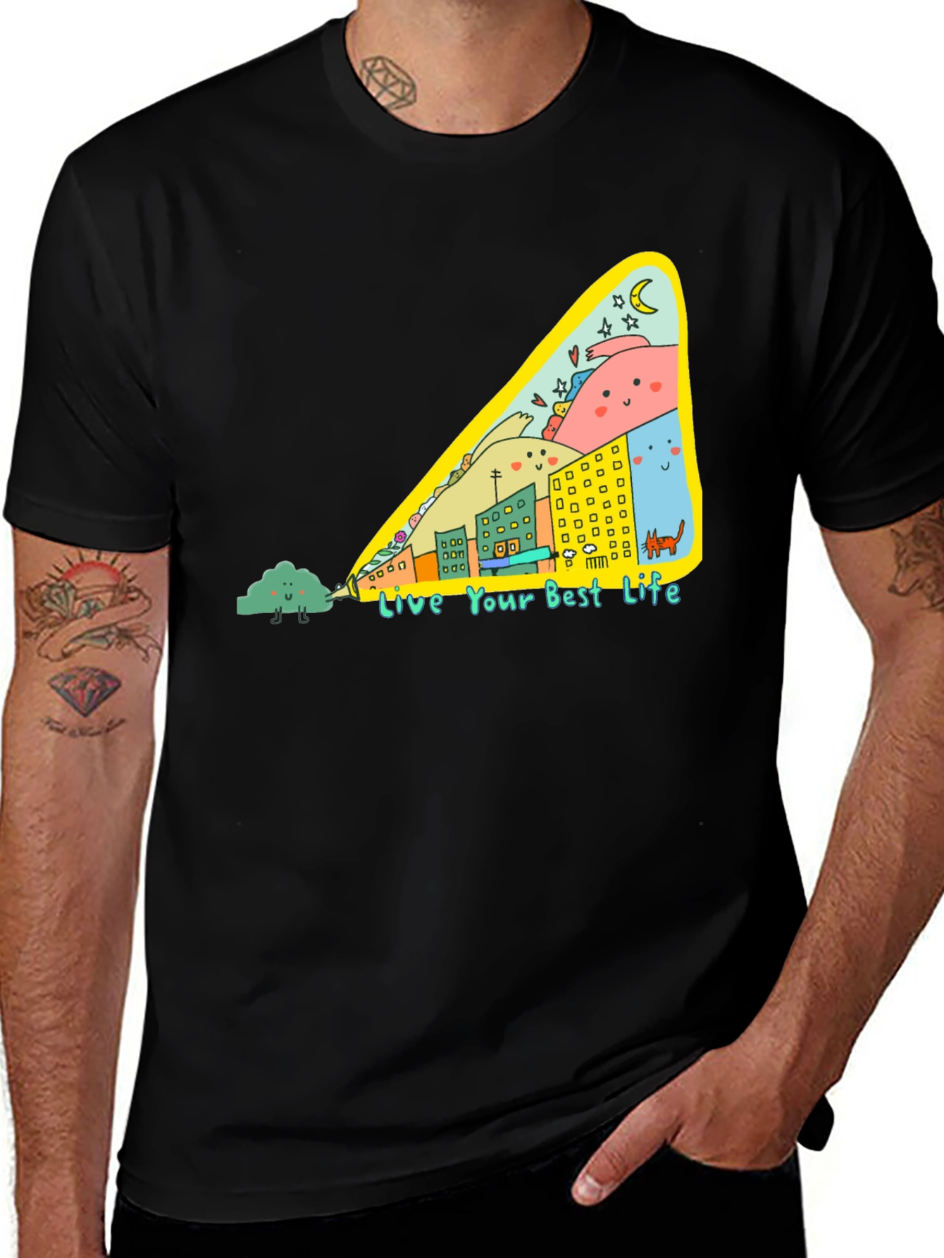 Variant 13 of Live Your Best Life Graphic Tee