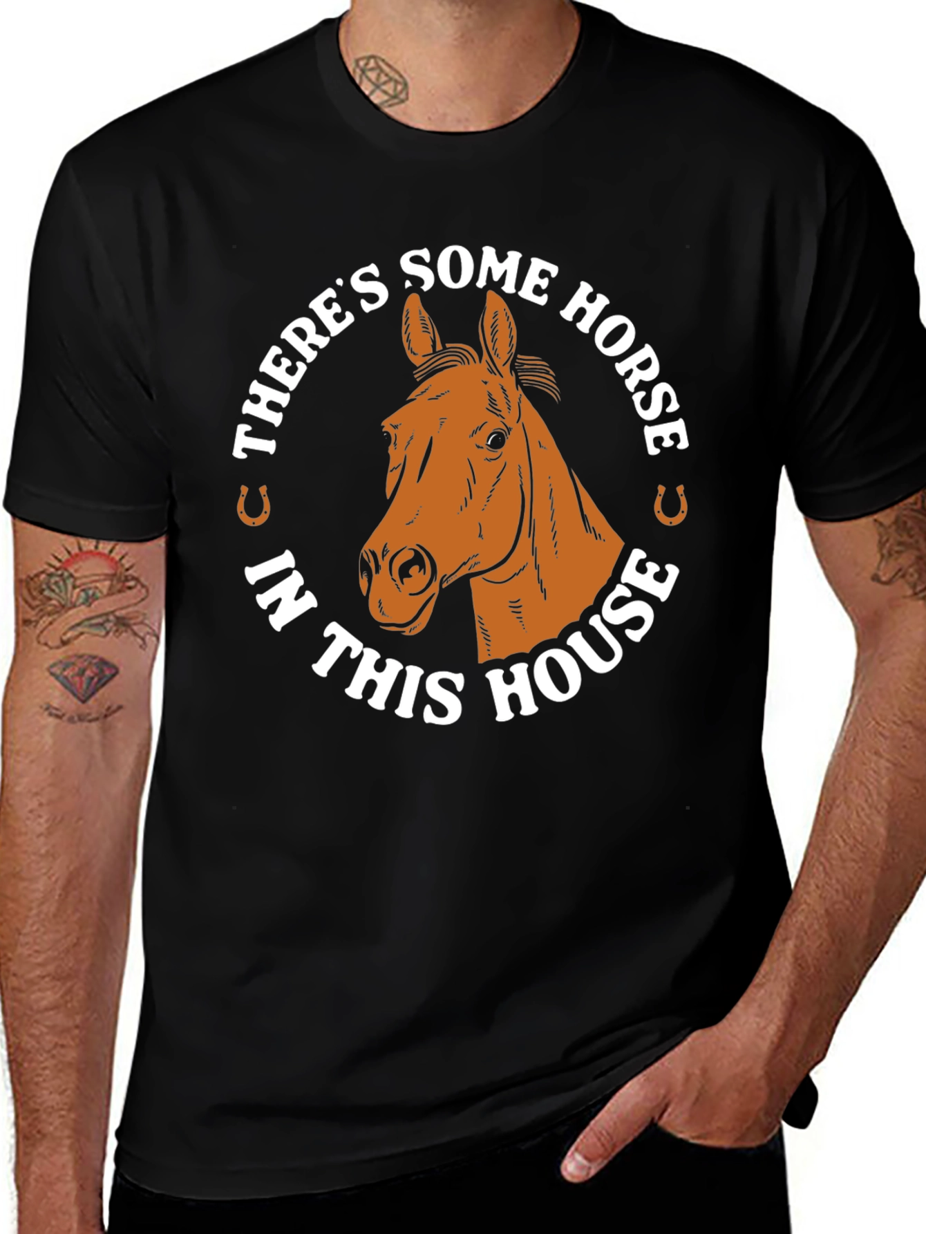 Variant 30 of There's Some Horse in This House T-Shirt