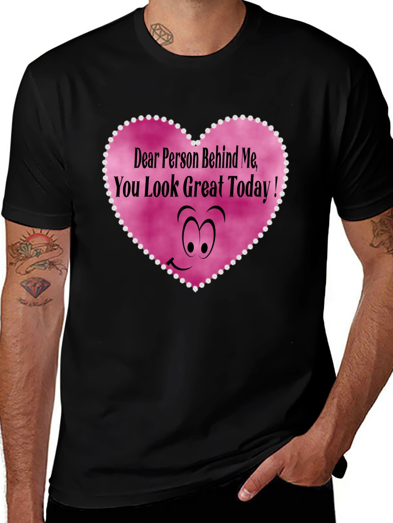 Variant 25 of Funny Graphic Tee - You Look Great Today!