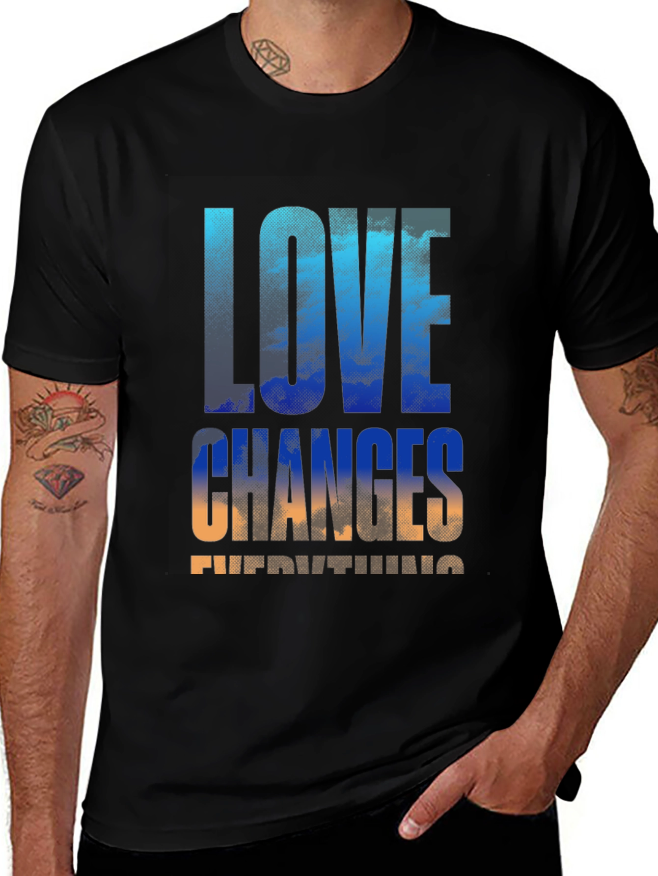 Variant 2 of Love Changes Everything Graphic Tee