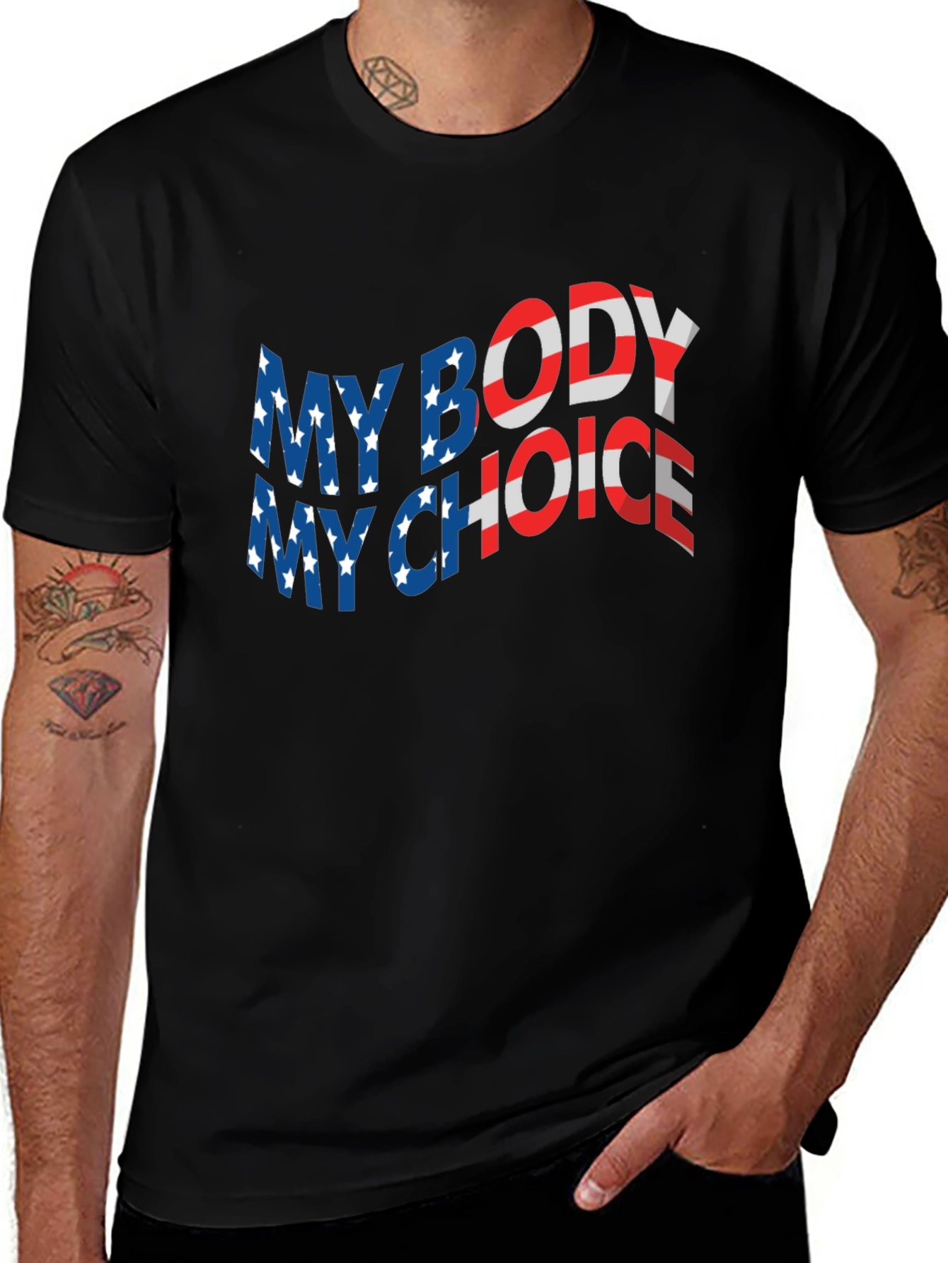 Variant 21 of My Body My Choice Graphic Tee