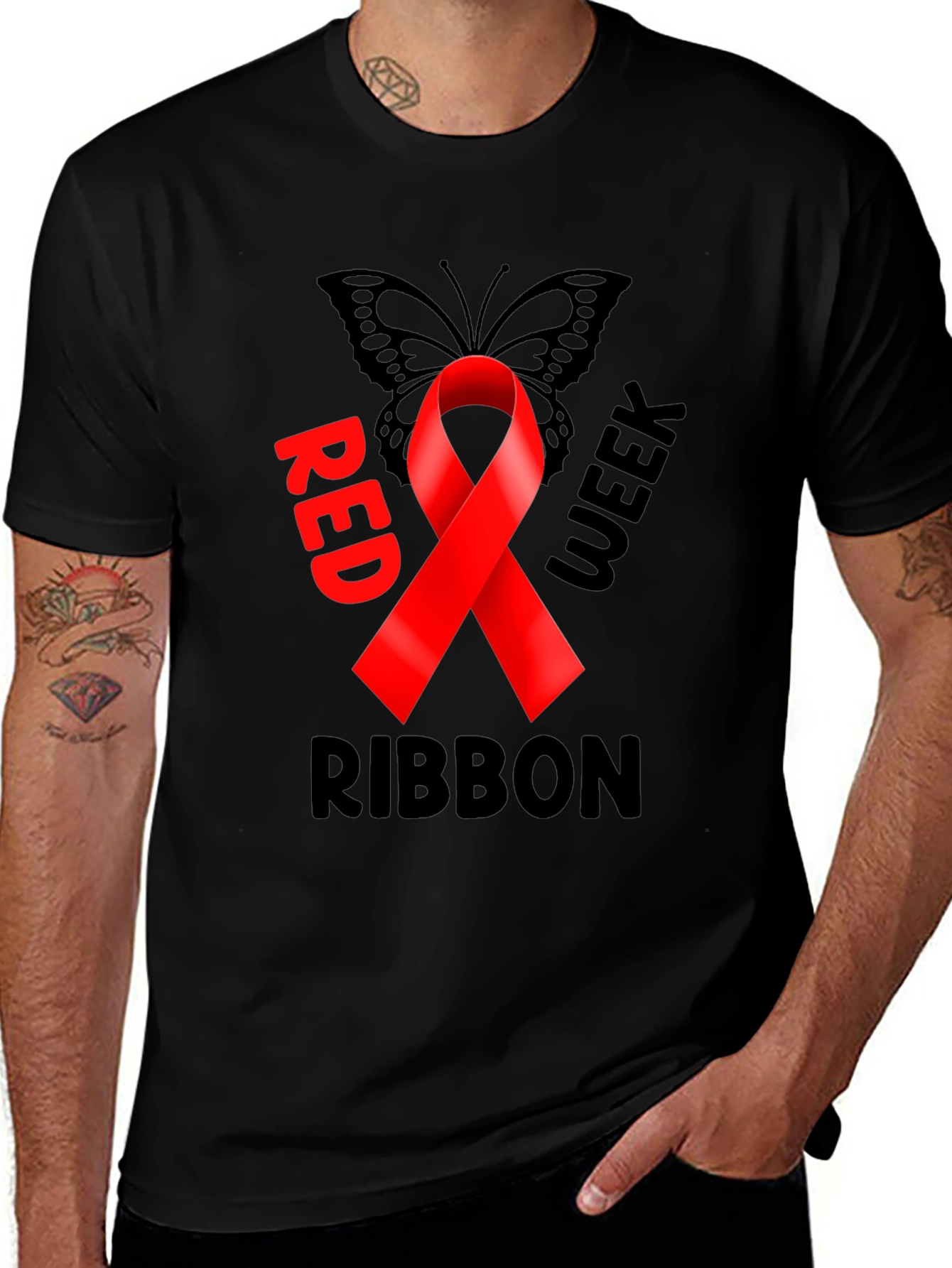 Red Ribbon Week Awareness T-Shirt