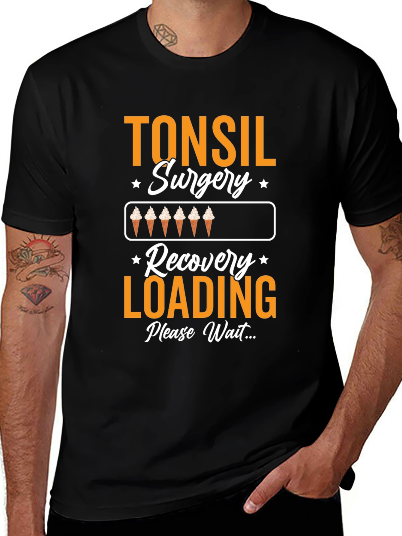 Tonsil Surgery Recovery Loading T-Shirt 