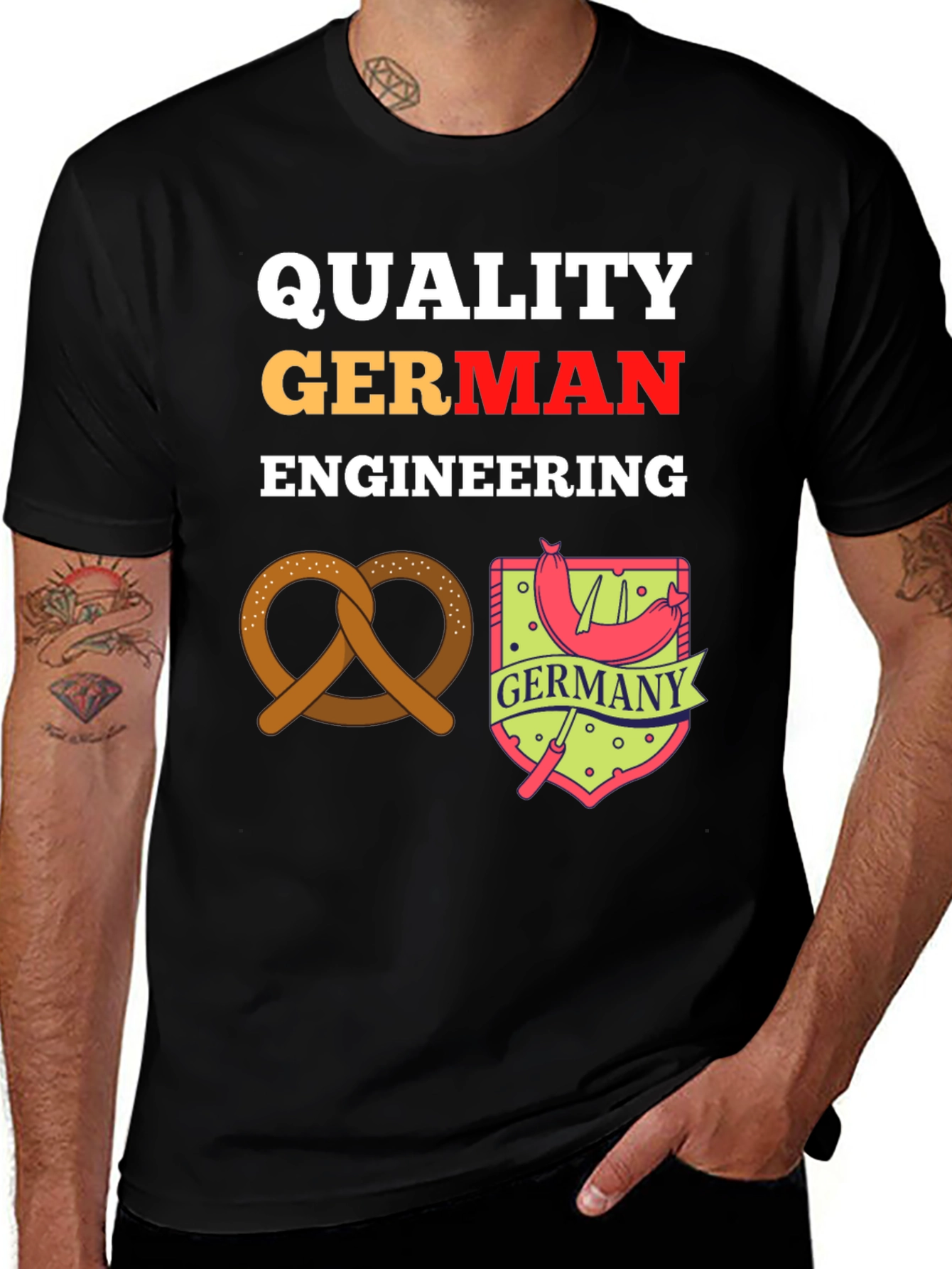 Quality German Engineering Graphic T-Shirt