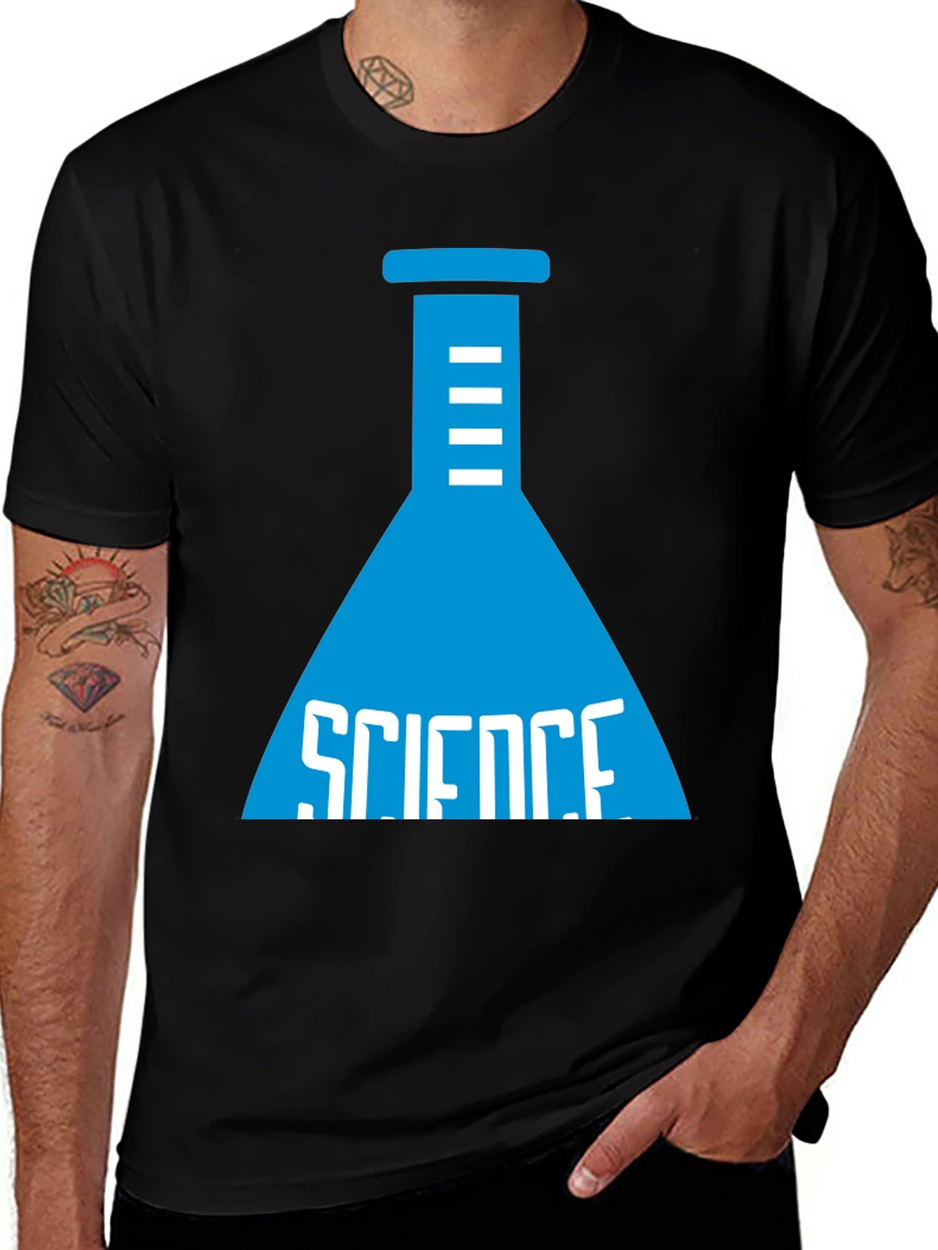 Variant 26 of Science Beaker Graphic T-Shirt
