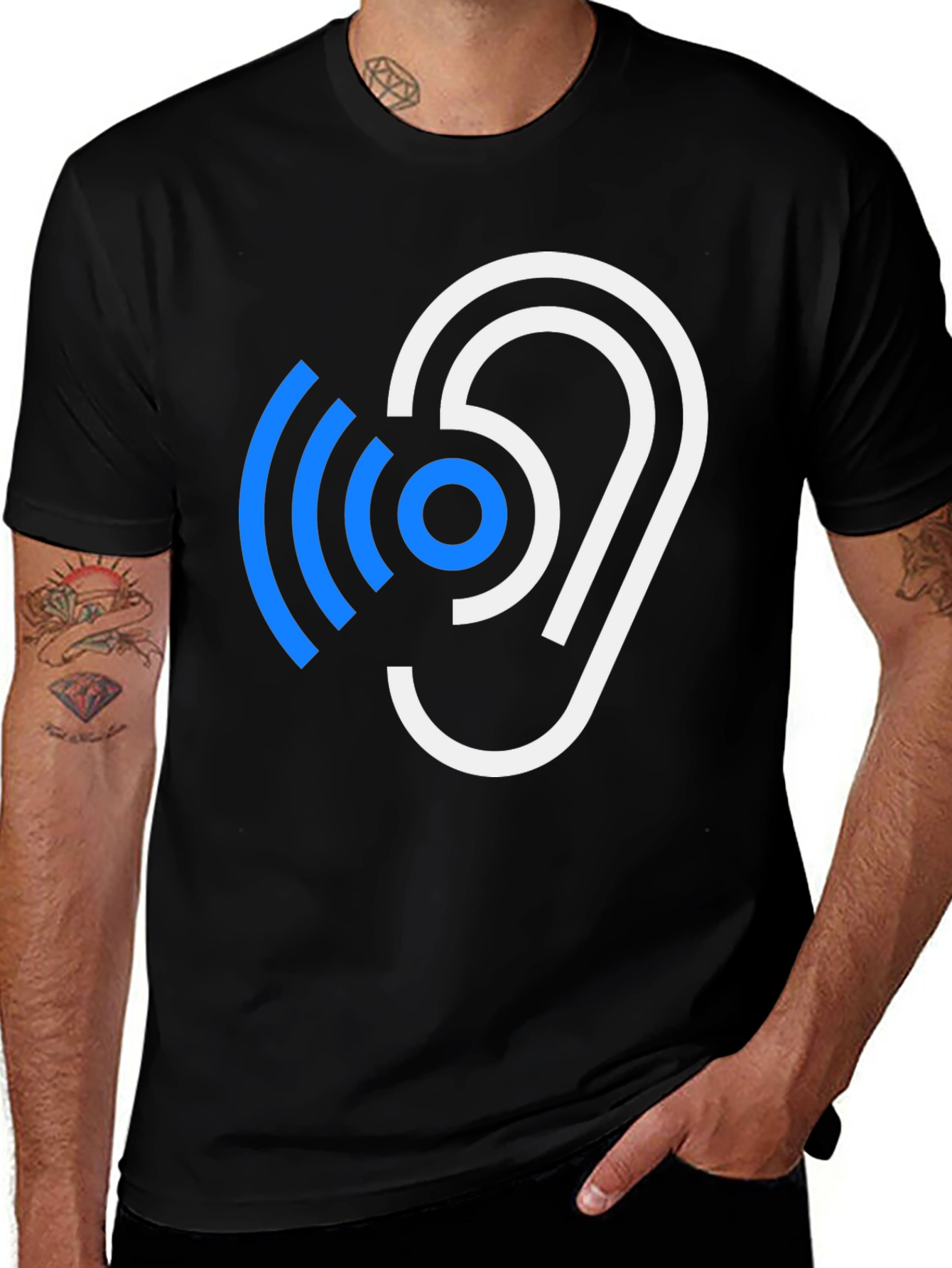 Listening Ear T-Shirt - Hear Every Sound!