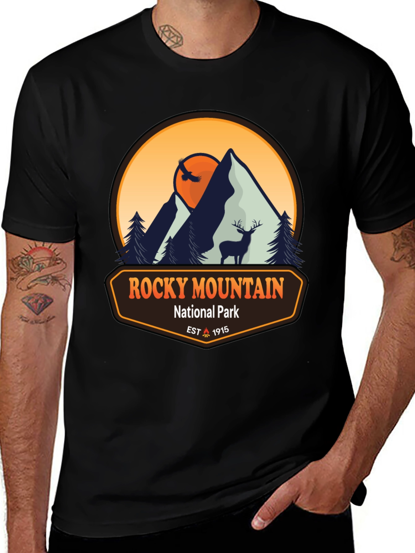 Rocky Mountain National Park Graphic Tee