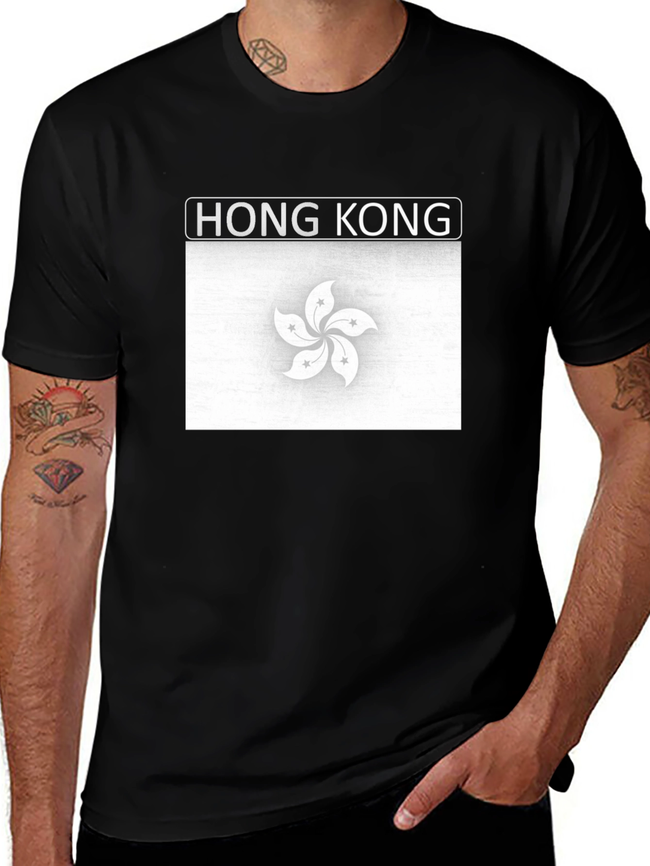 Hong Kong Flag T-Shirt - Stylish & Comfortable