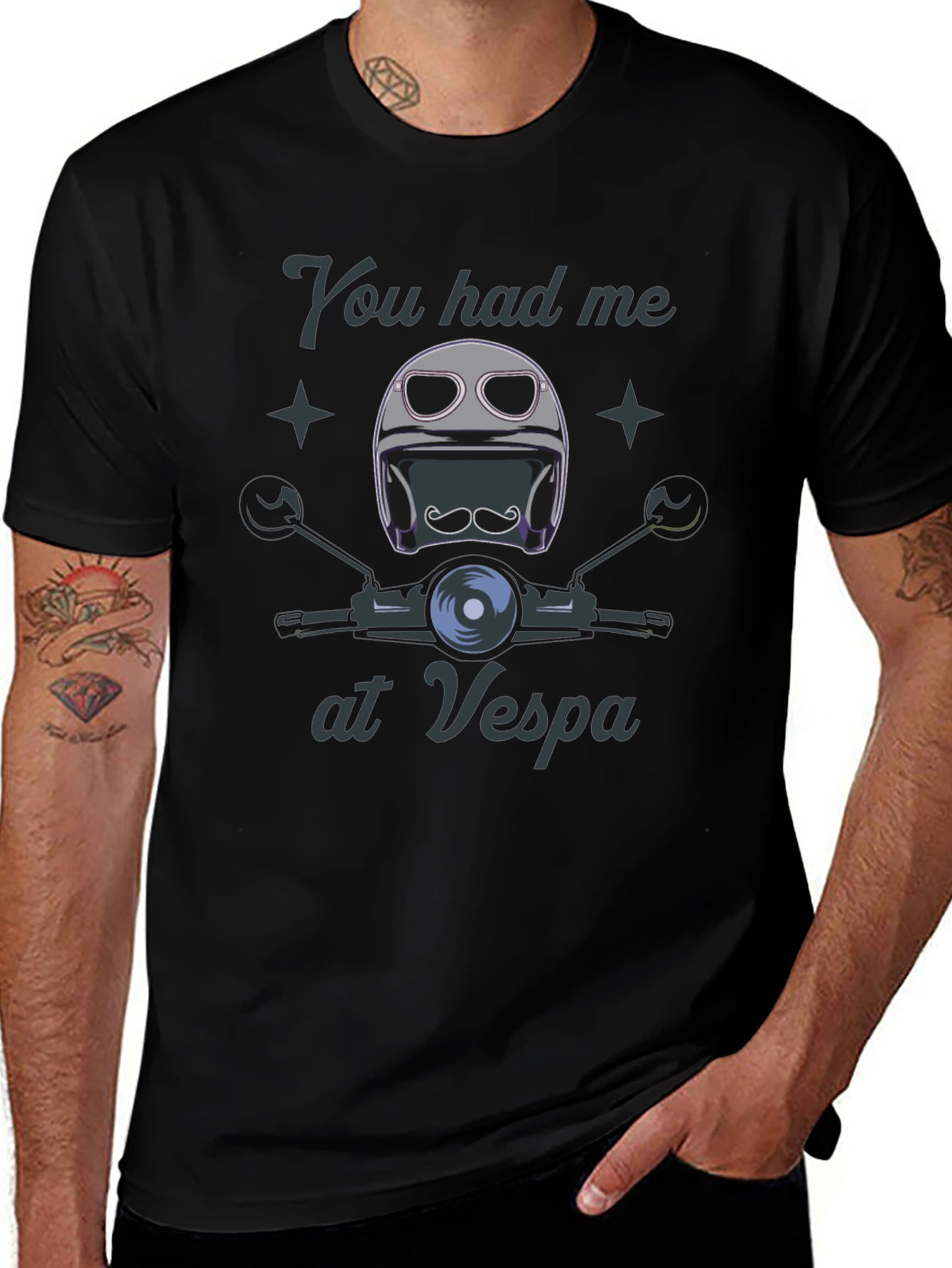 You Had Me at Vespa Graphic Tee