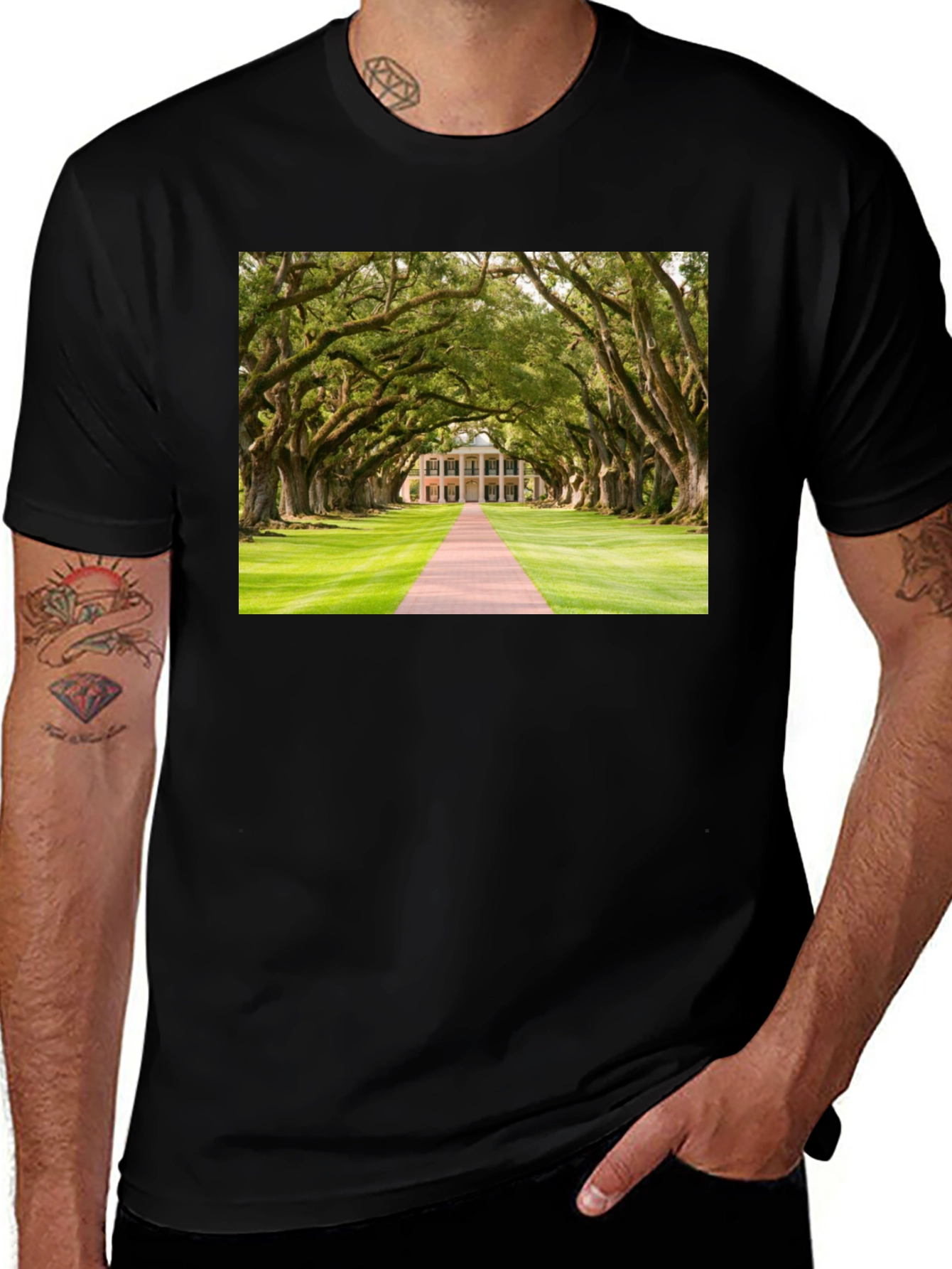 Oak Alley Plantation Graphic Tee
