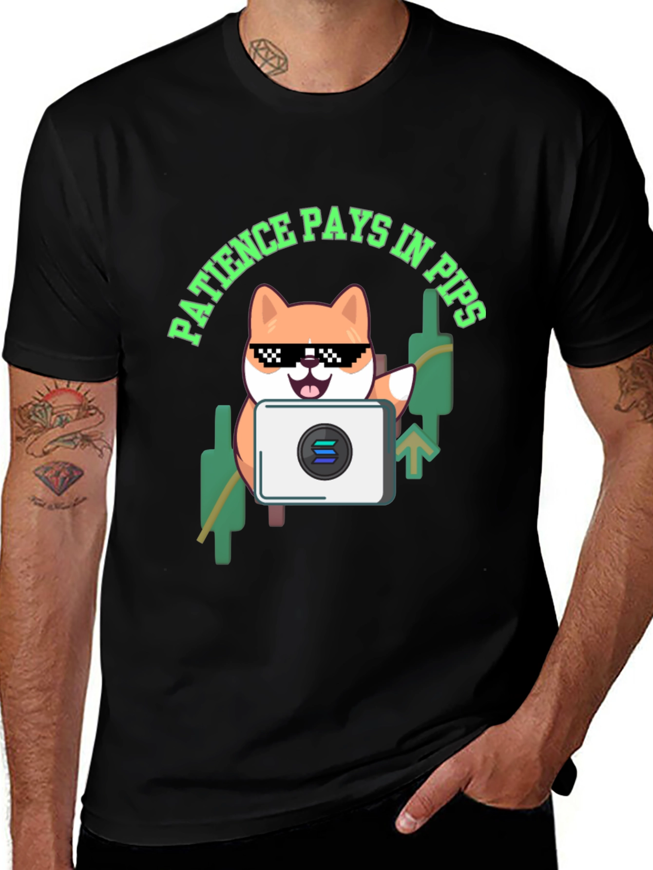 Patience Pays in Pips T-Shirt