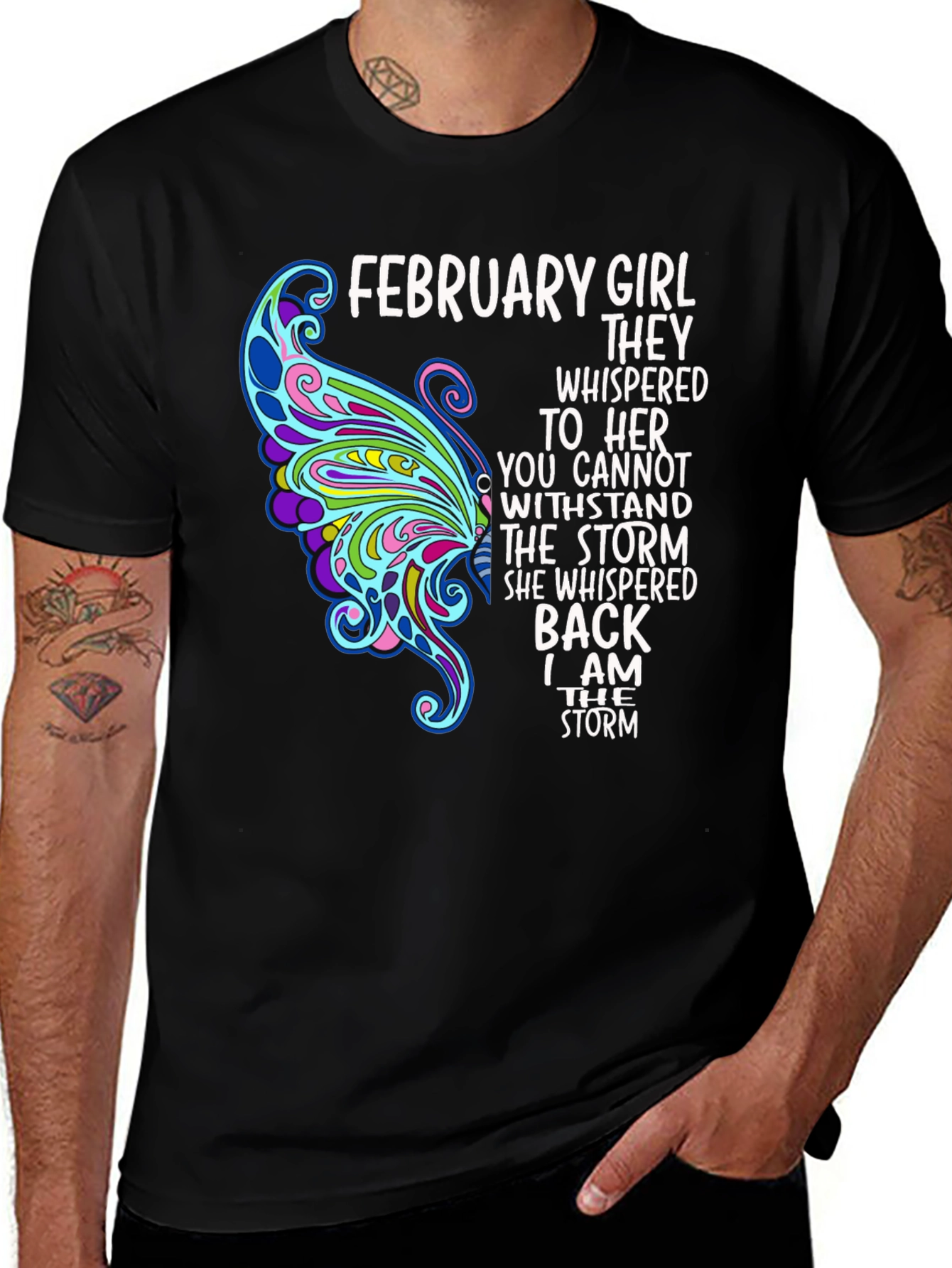 Variant 10 of February Girl Storm T-Shirt