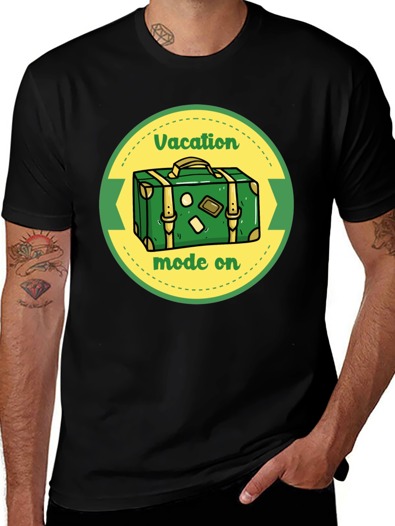Variant 11 of Vacation Mode On T-Shirt - Travel Adventure