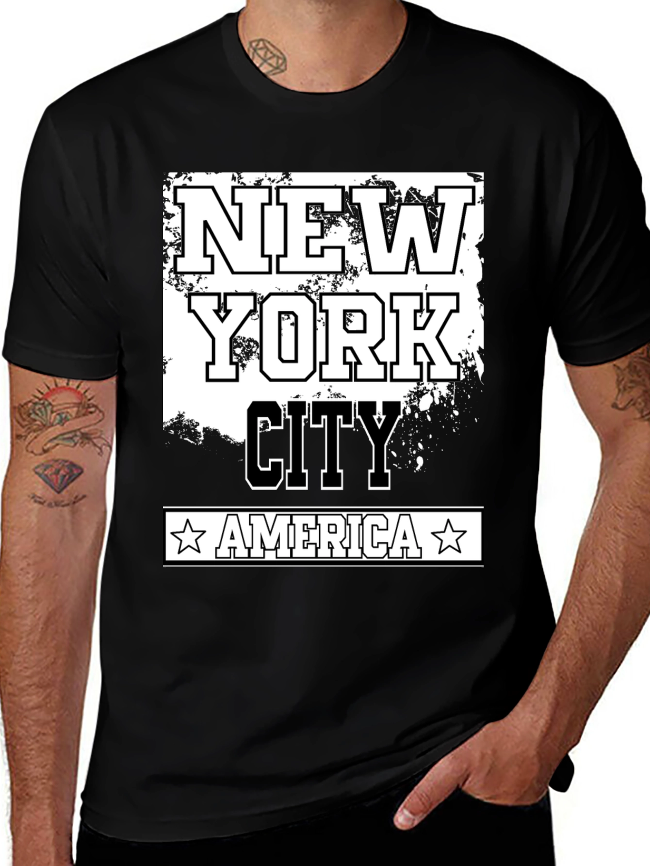 Variant 18 of New York City America Graphic T-Shirt