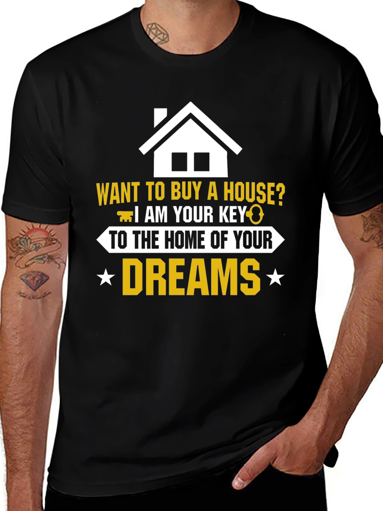 Variant 27 of Realtor "Home of Your Dreams" Graphic T-Shirt