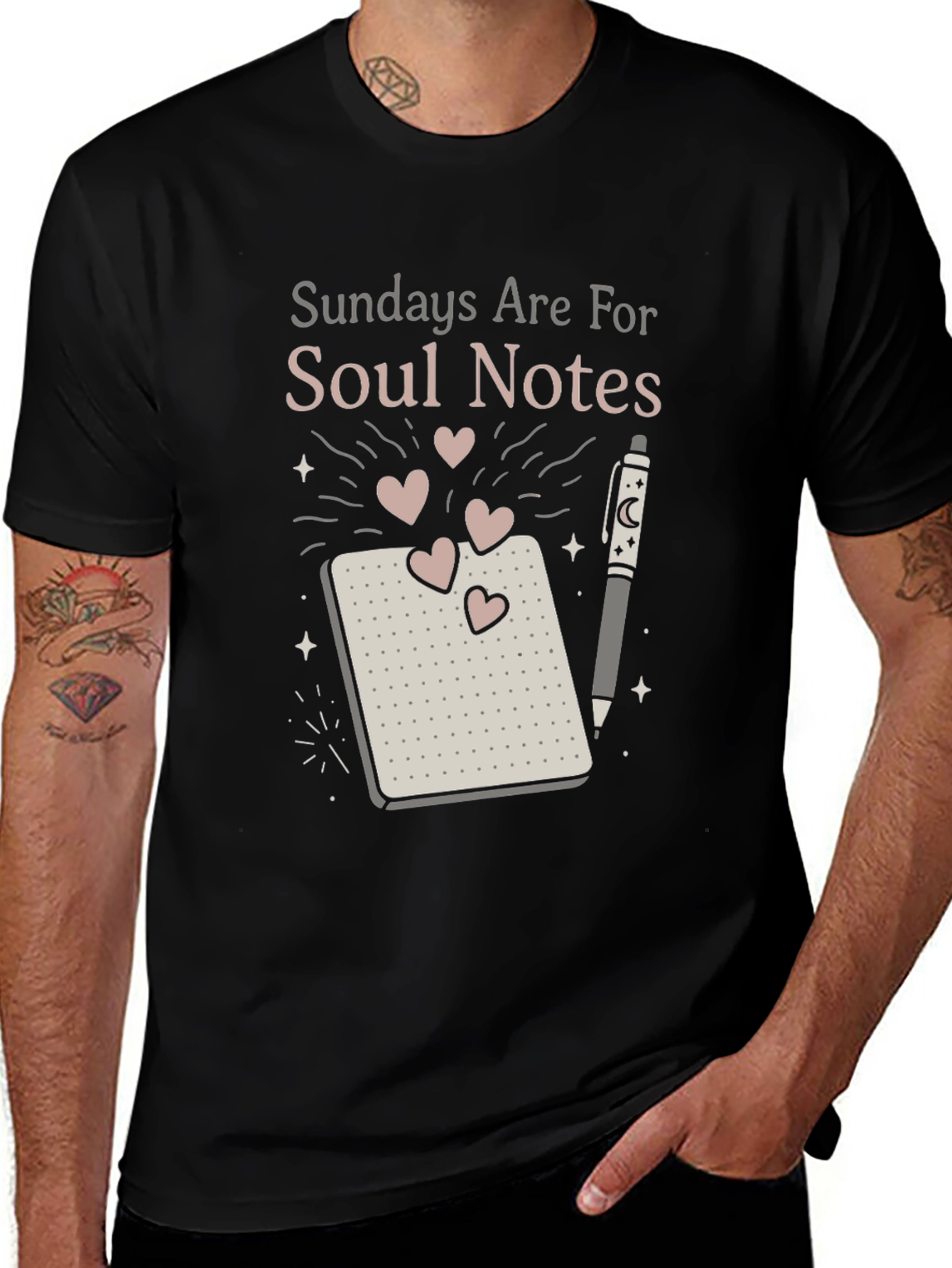 Sundays Are For Soul Notes Graphic Tee