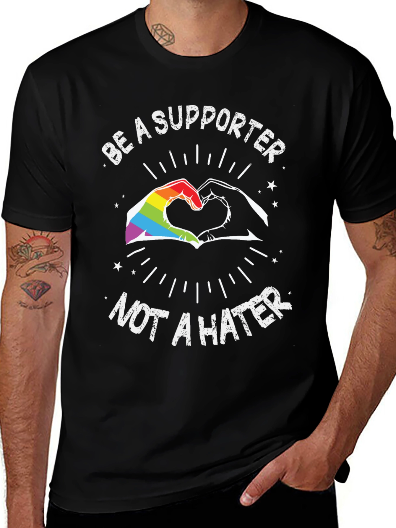 Be a Supporter Tee - LGBTQ+ Pride Shirt