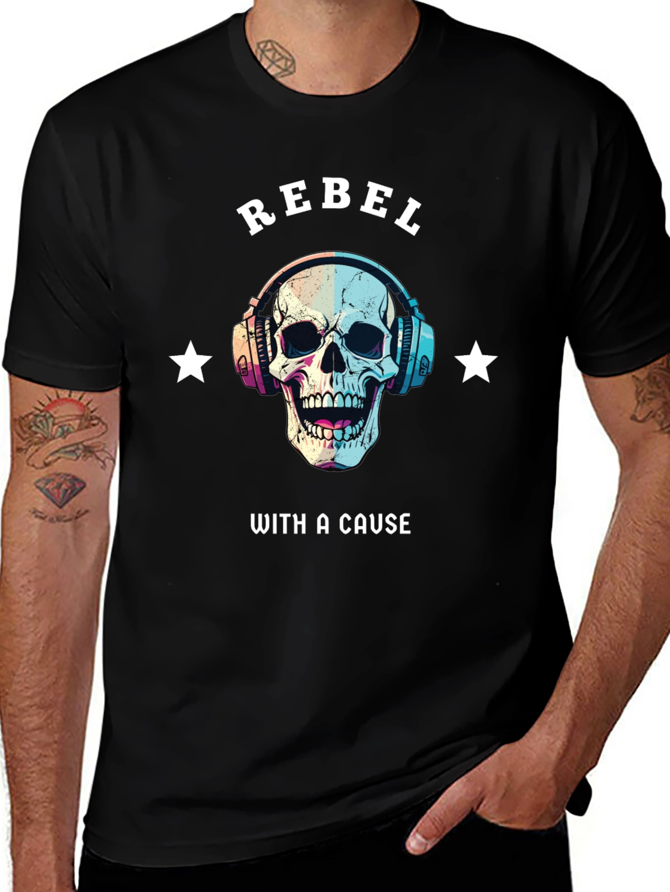Variant 29 of Rebel with a Cause Graphic Tee