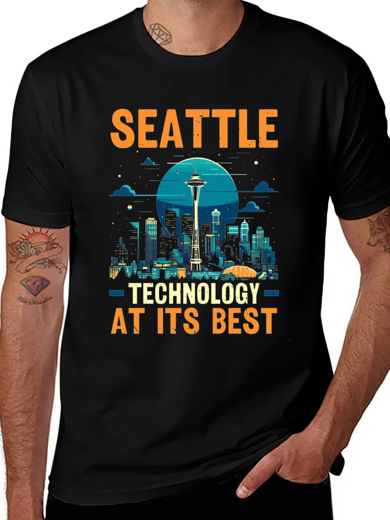 Seattle Technology T-Shirt: At Its Best!