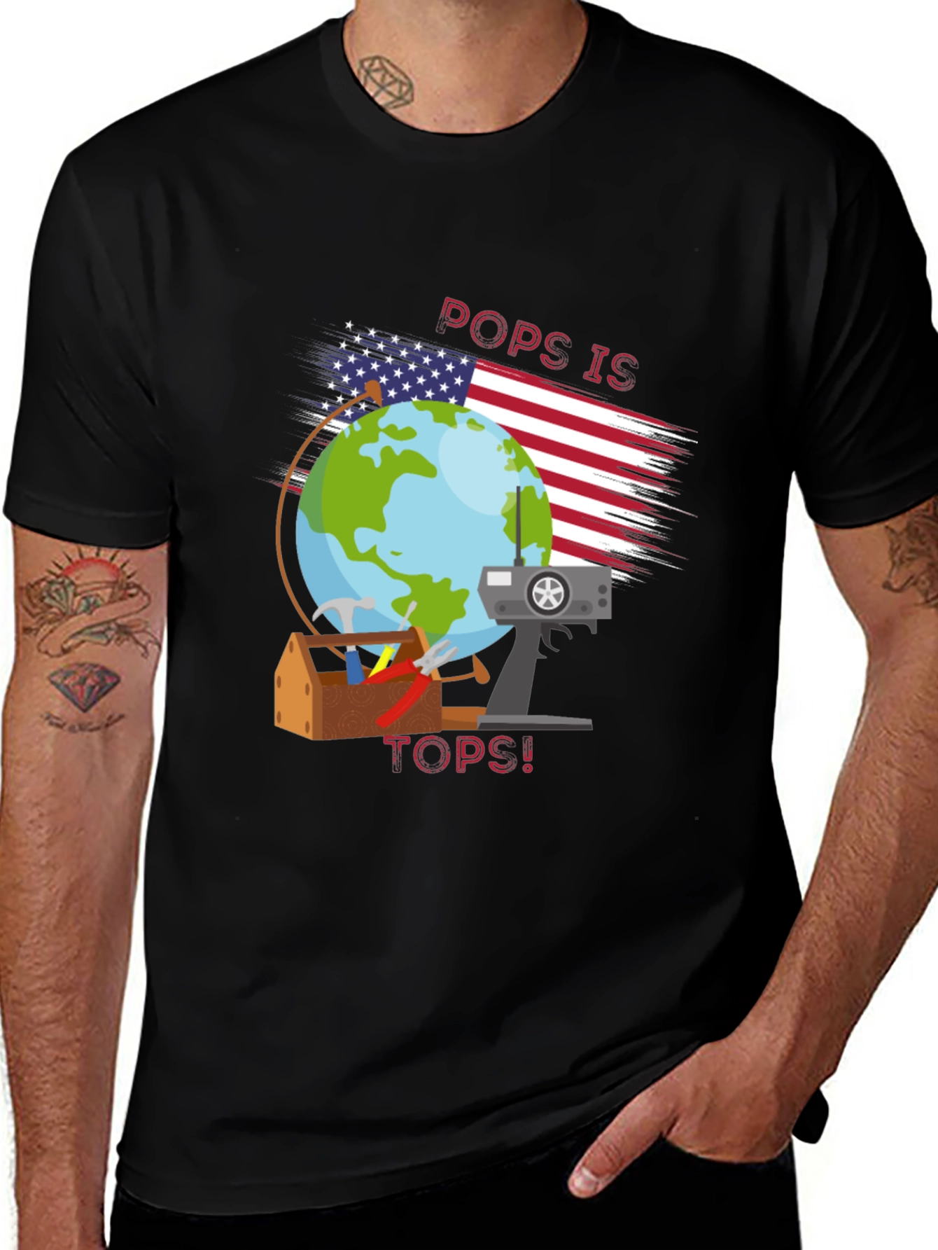 Pops Is Tops! T-Shirt