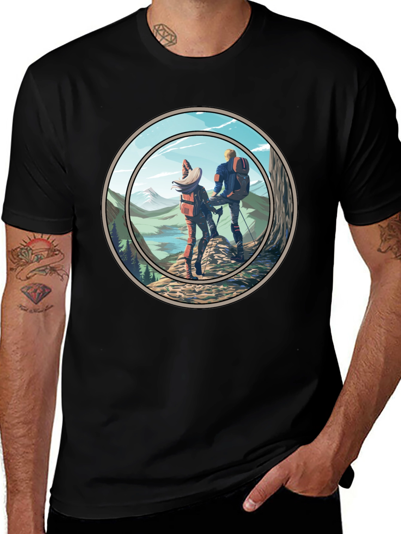 Variant 23 of Hiking Adventure T-Shirt