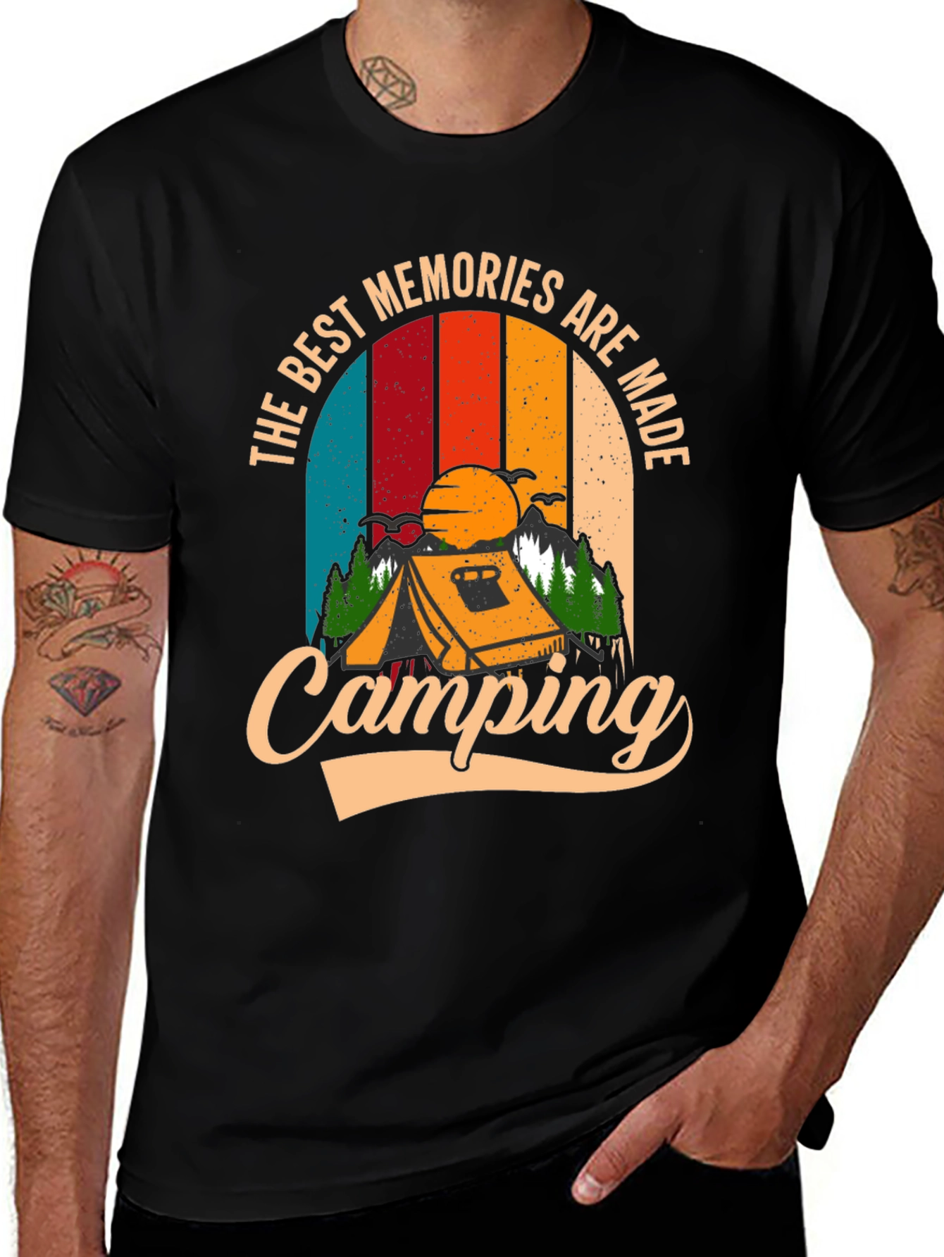 Variant 7 of Camping Memories Graphic T-Shirt