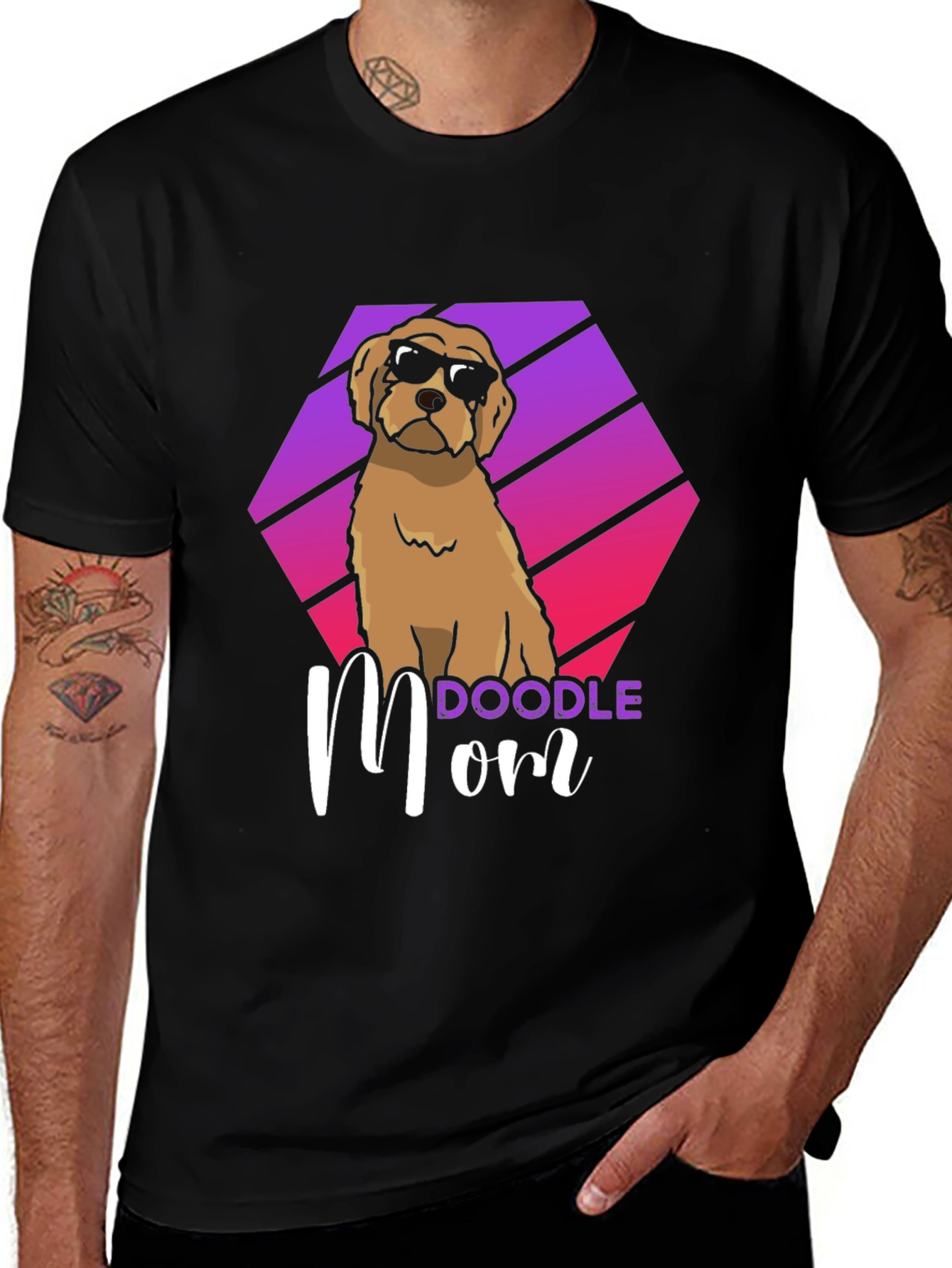 Doodle Mom T-Shirt - Trendy Dog Lover Tee