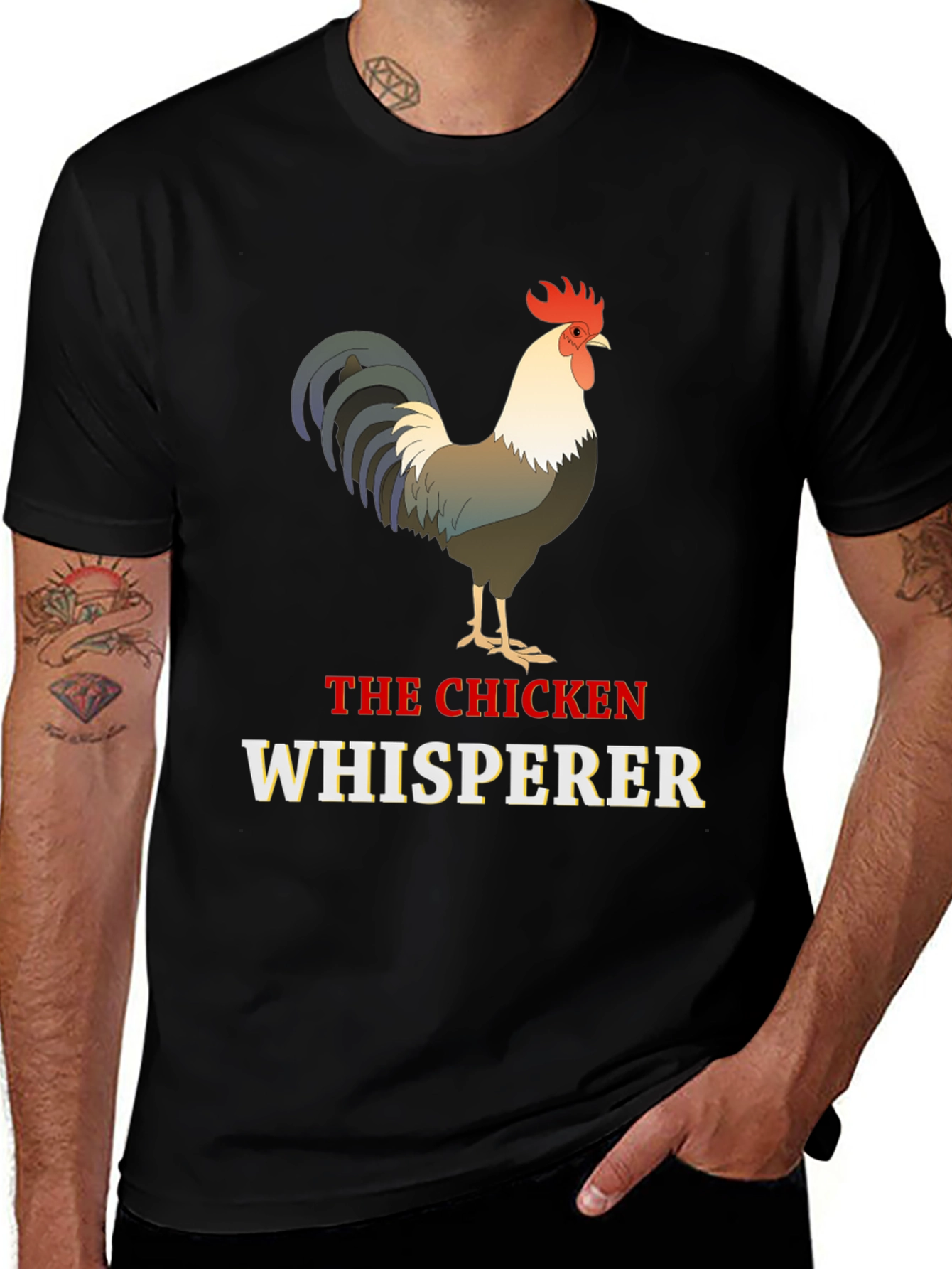 Variant 26 of The Chicken Whisperer Graphic T-Shirt
