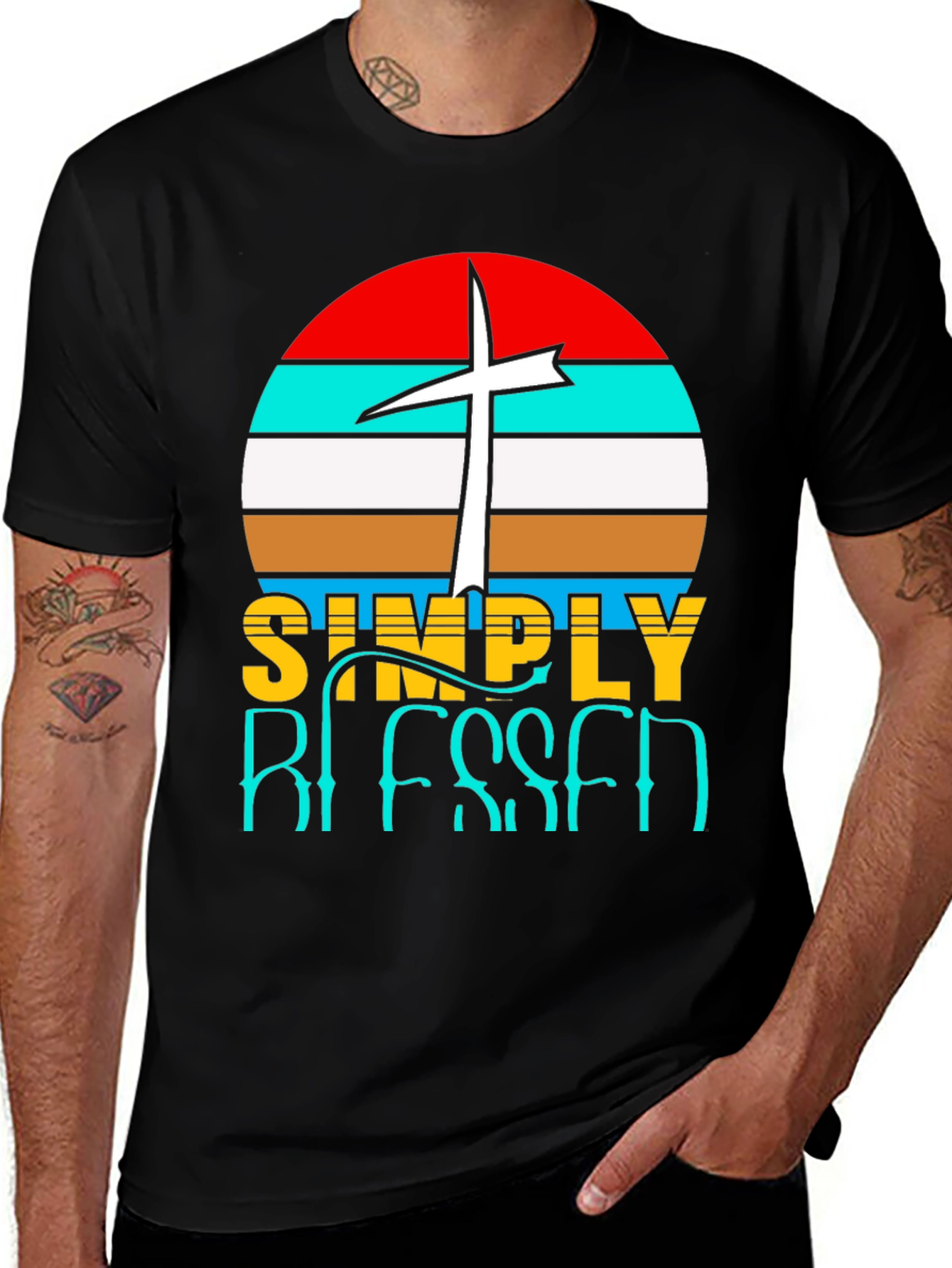 Variant 15 of Simply Blessed Graphic Tee