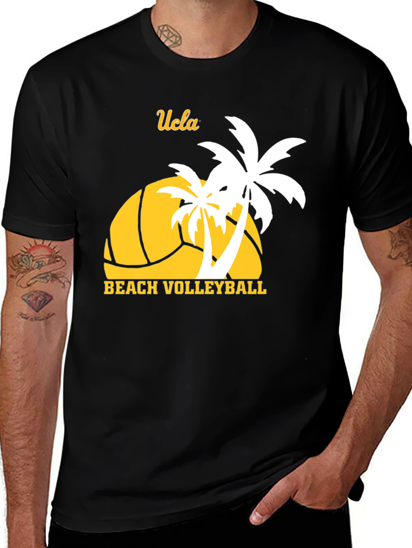 Variant 29 of UCLA Beach Volleyball T-Shirt
