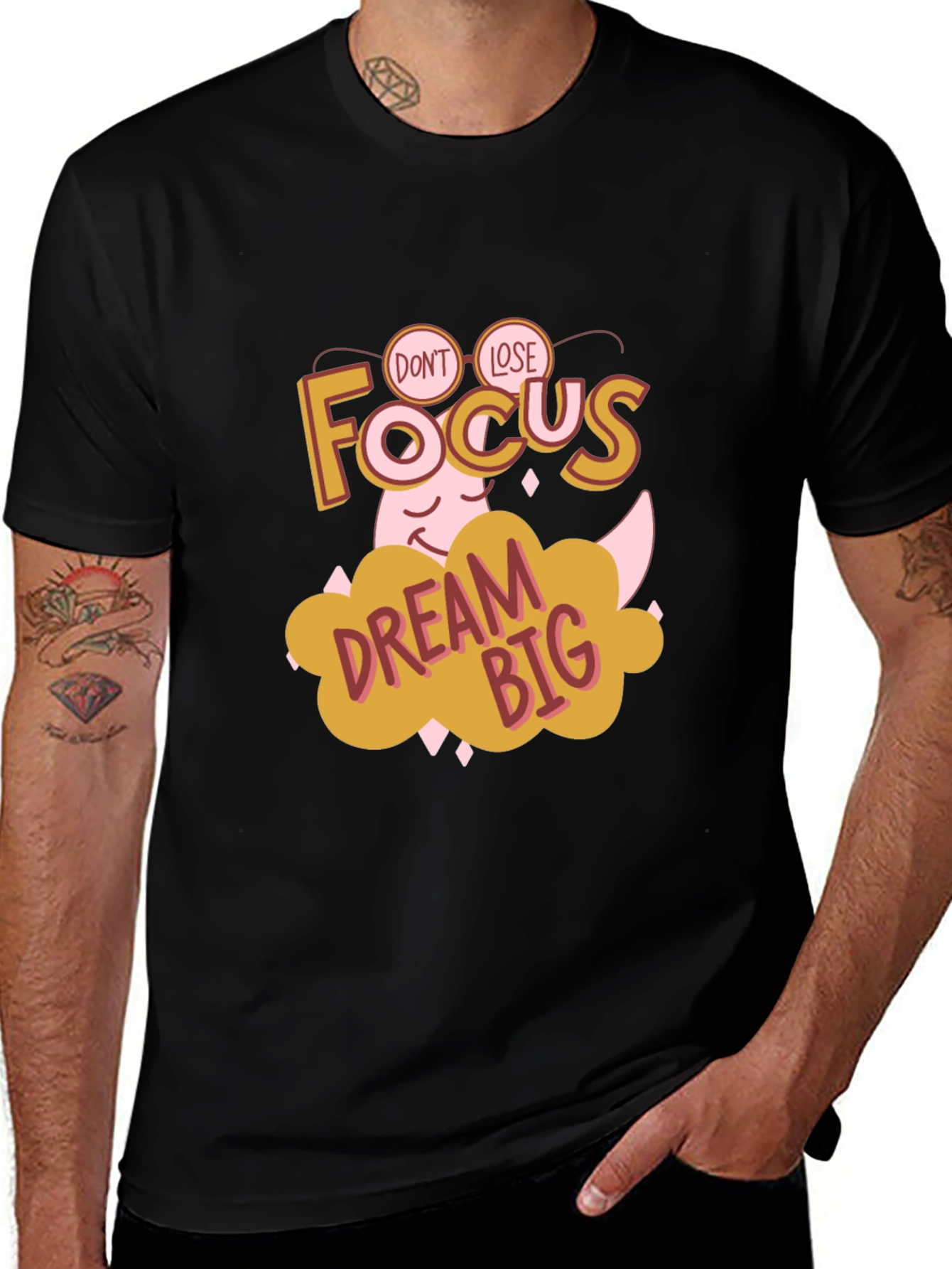 Variant 30 of Focus Dream Big Graphic T-Shirt