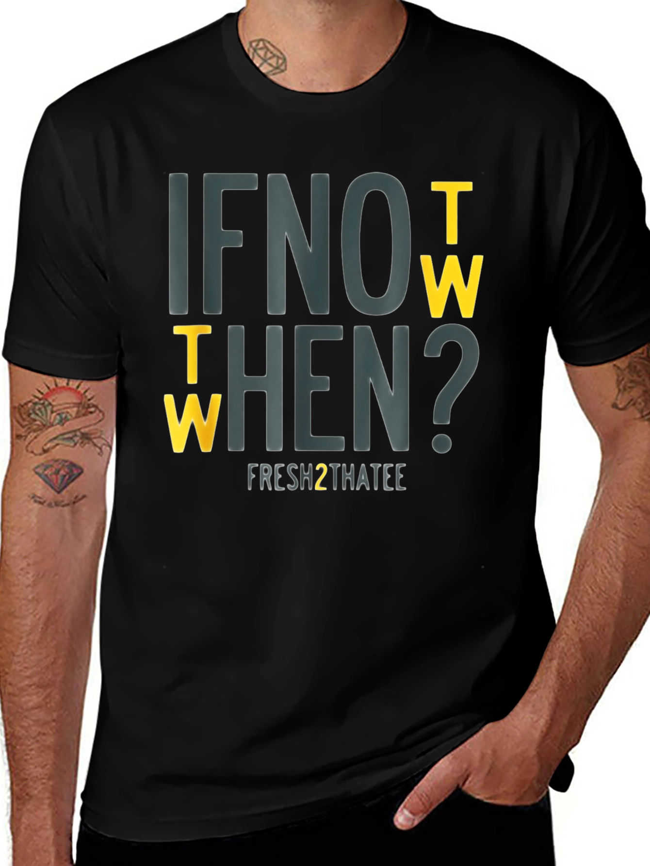 Variant 29 of IF NOT NOW WHEN? Graphic Tee