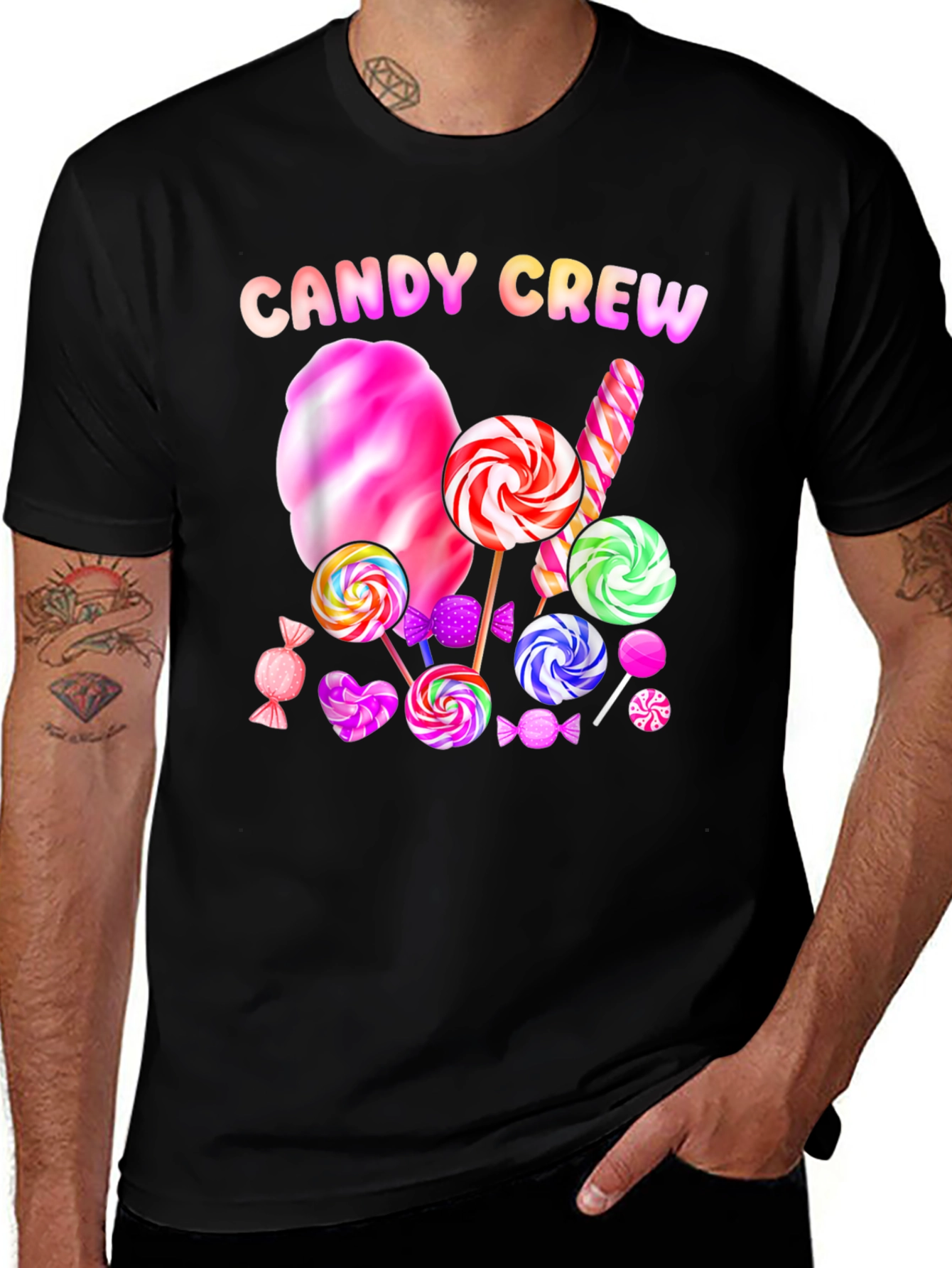 Variant 7 of Candy Crew Graphic Tee
