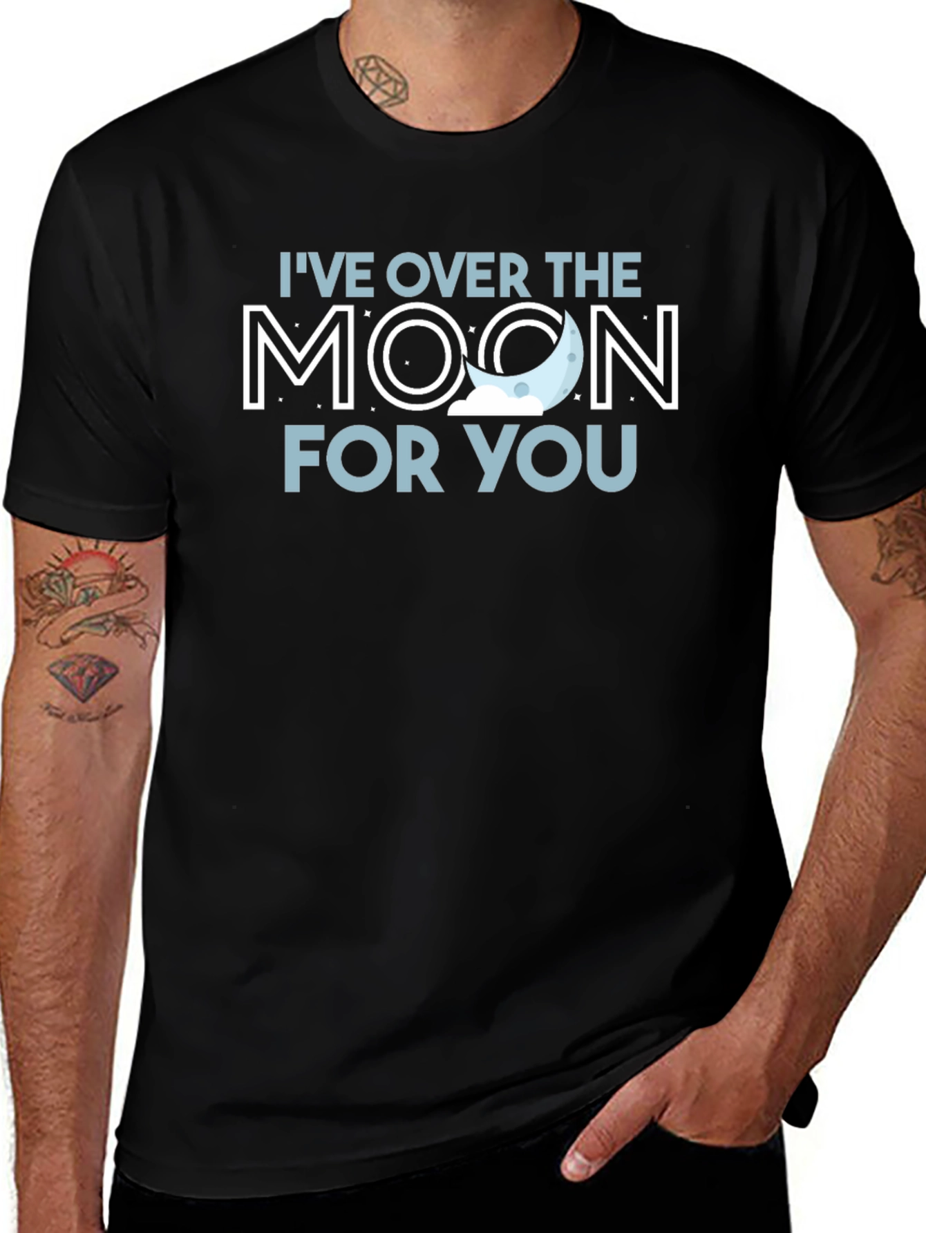 Variant 17 of Over the Moon Graphic T-Shirt